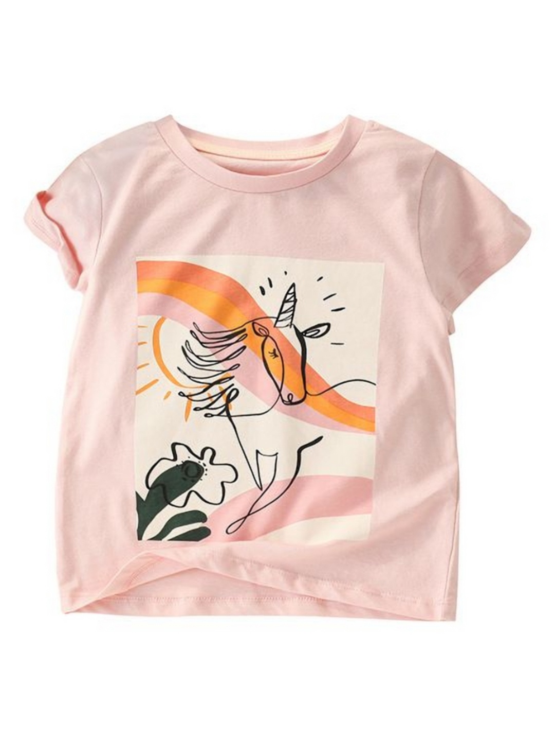 

StyleCast x Revolte Girls Printed Extended Sleeves T-shirt, Pink