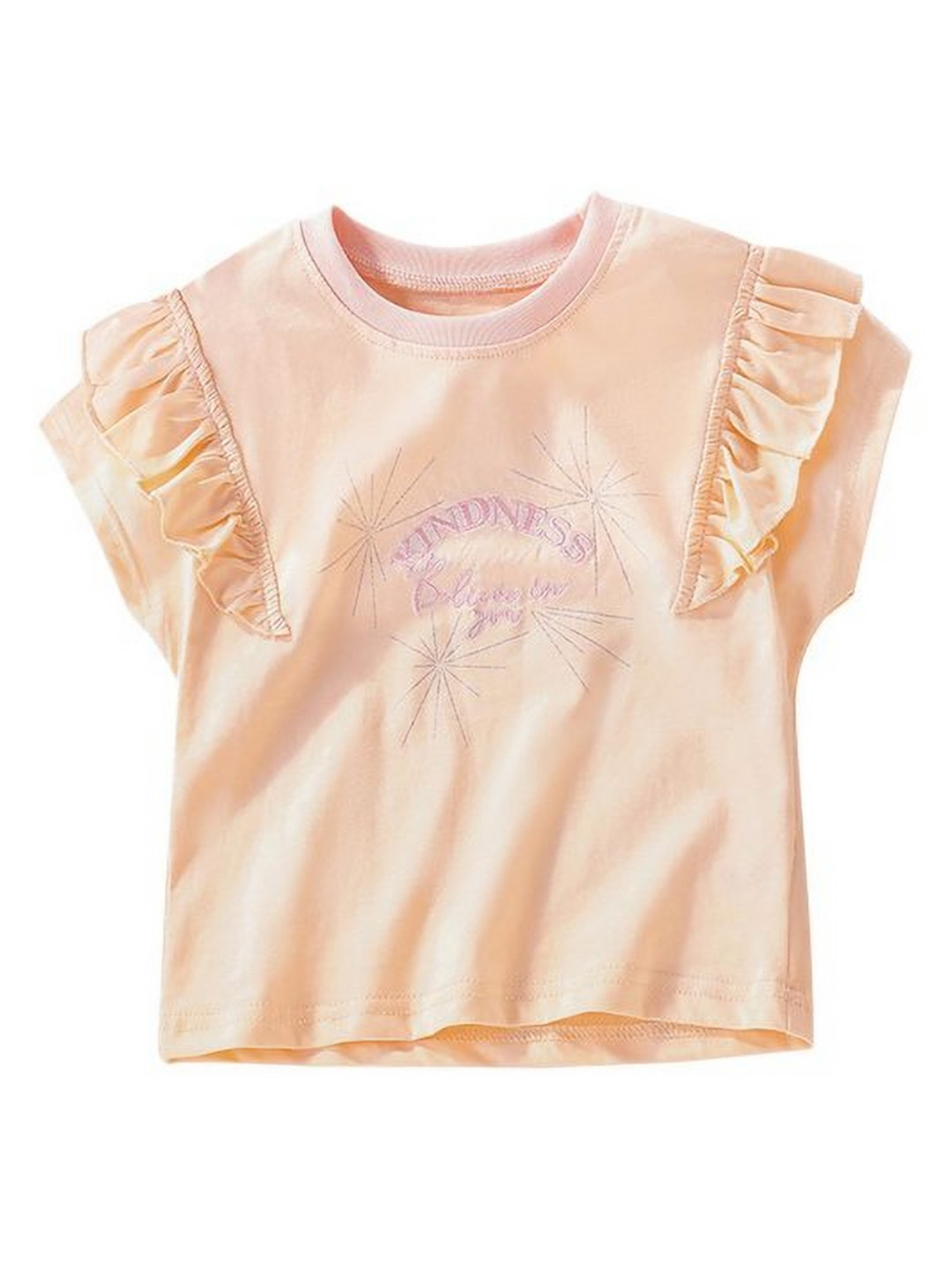 

StyleCast x Revolte Girls Typography Printed T-shirt, Orange