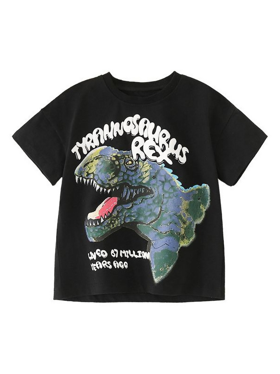 

StyleCast x Revolte Boys Printed Applique T-shirt, Black