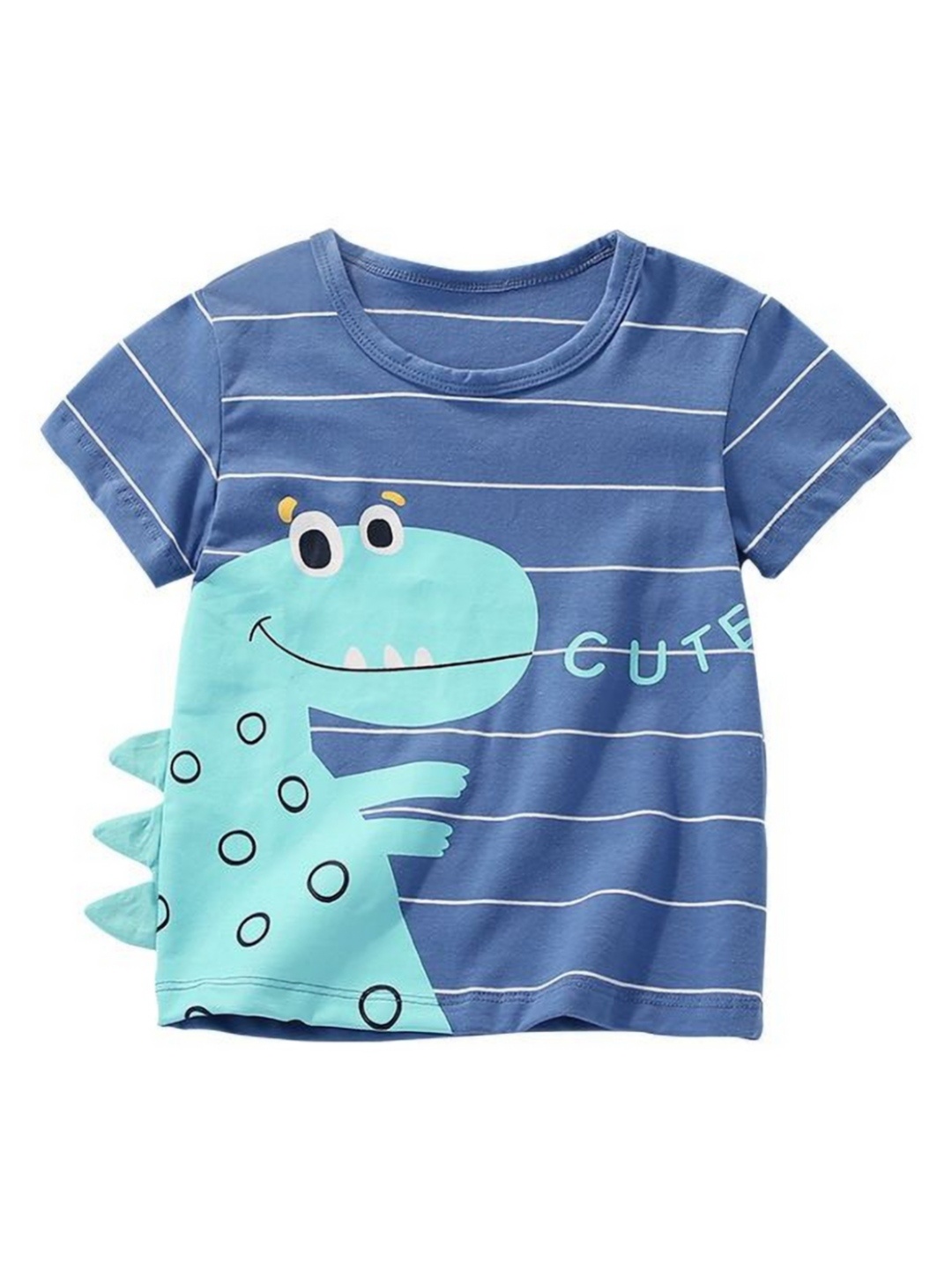 

StyleCast x Revolte Boys Striped Pockets T-shirt, Blue