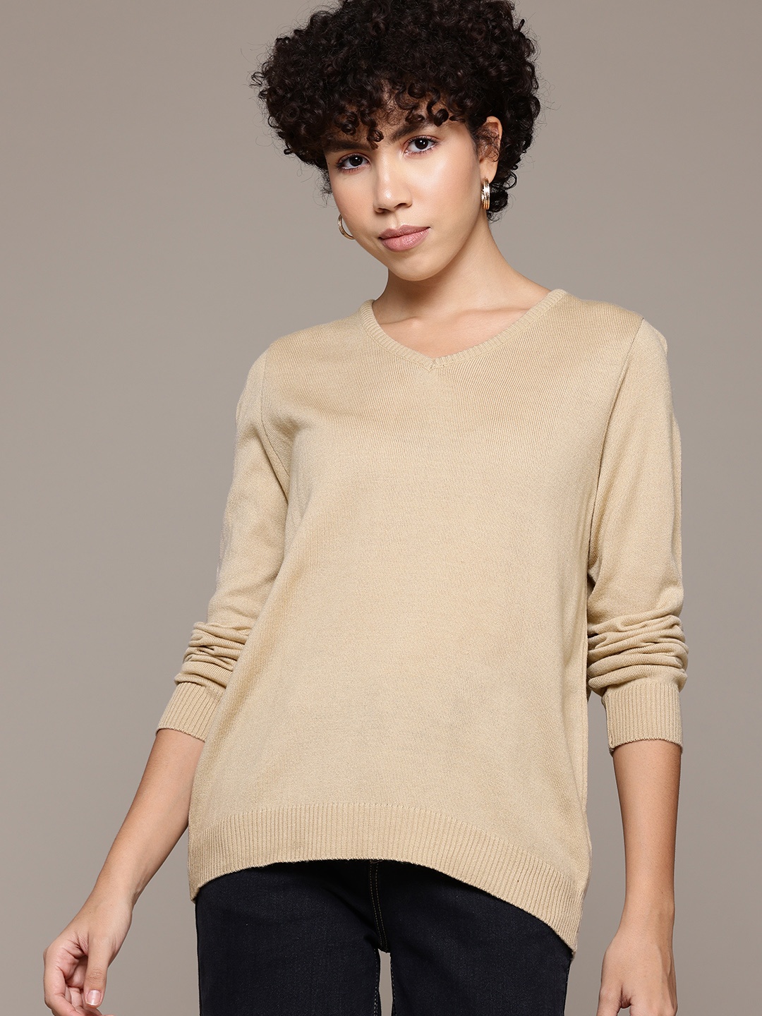 

Roadster Acrylic Pullover, Cream