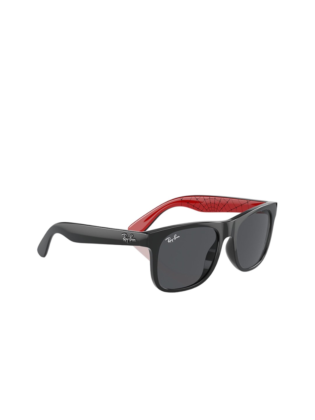

Ray-Ban Kids Boys UV Protected Grey Lens Square Sunglasses - 0RJ9069S71668748