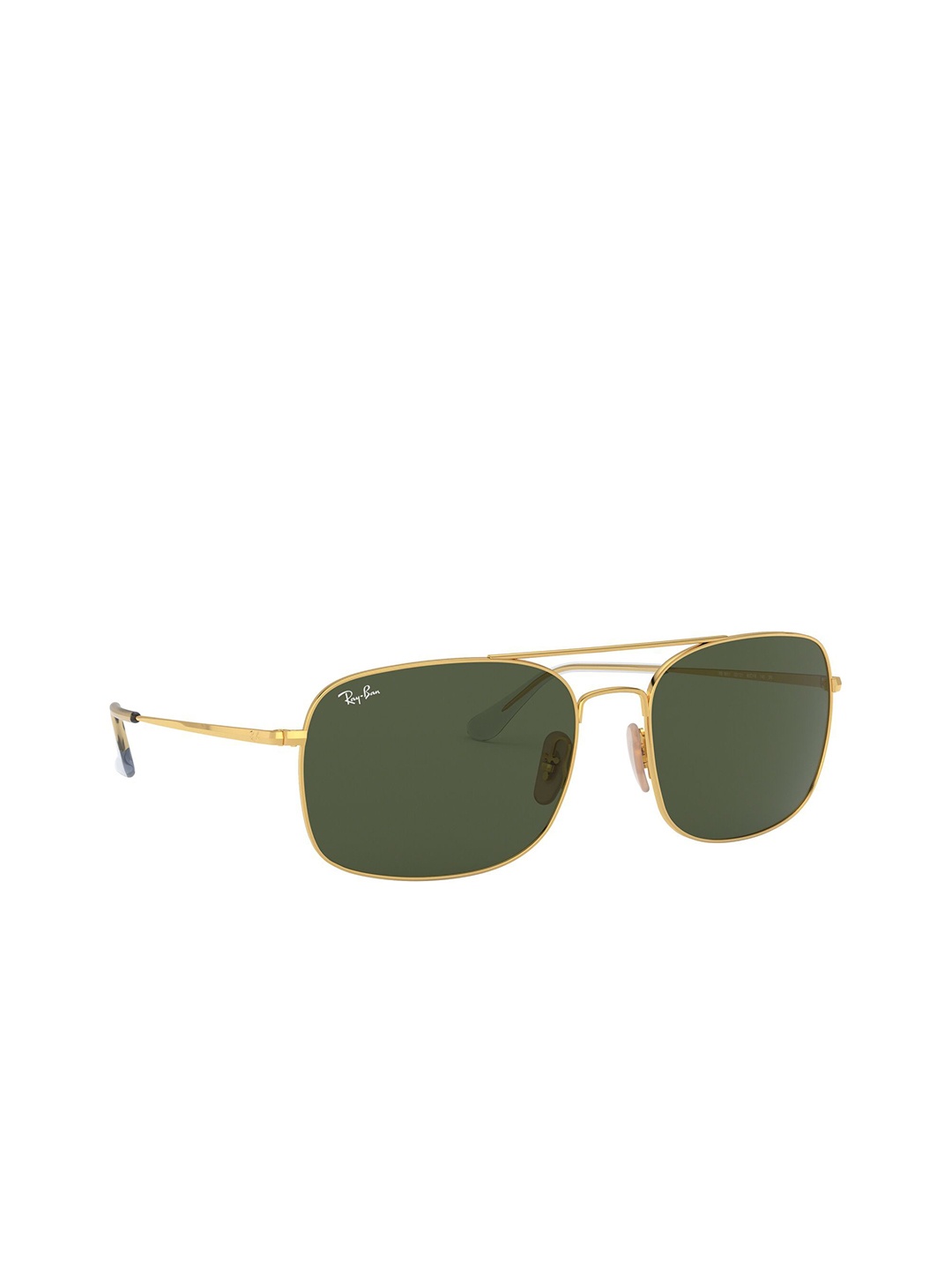 

Ray-Ban Men Uv Protected Green Lens Square Sunglasses - 0 Rb3611001/3160