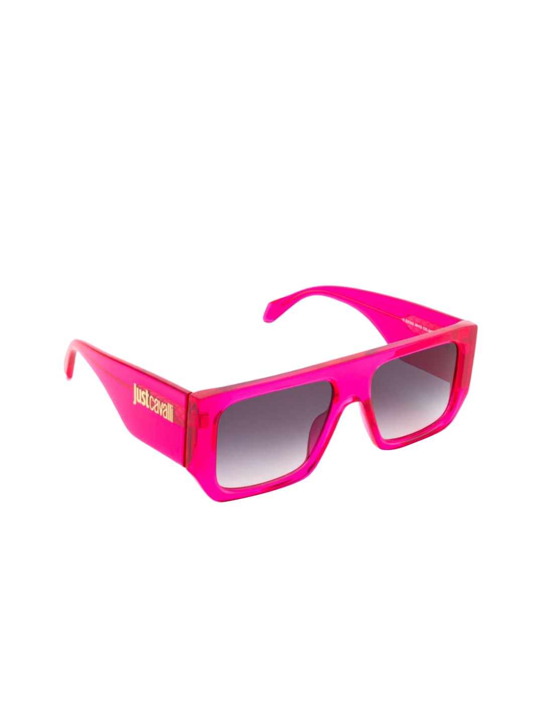

Just Cavalli Women Square Sunglasses with UV Protected Lens, Grey