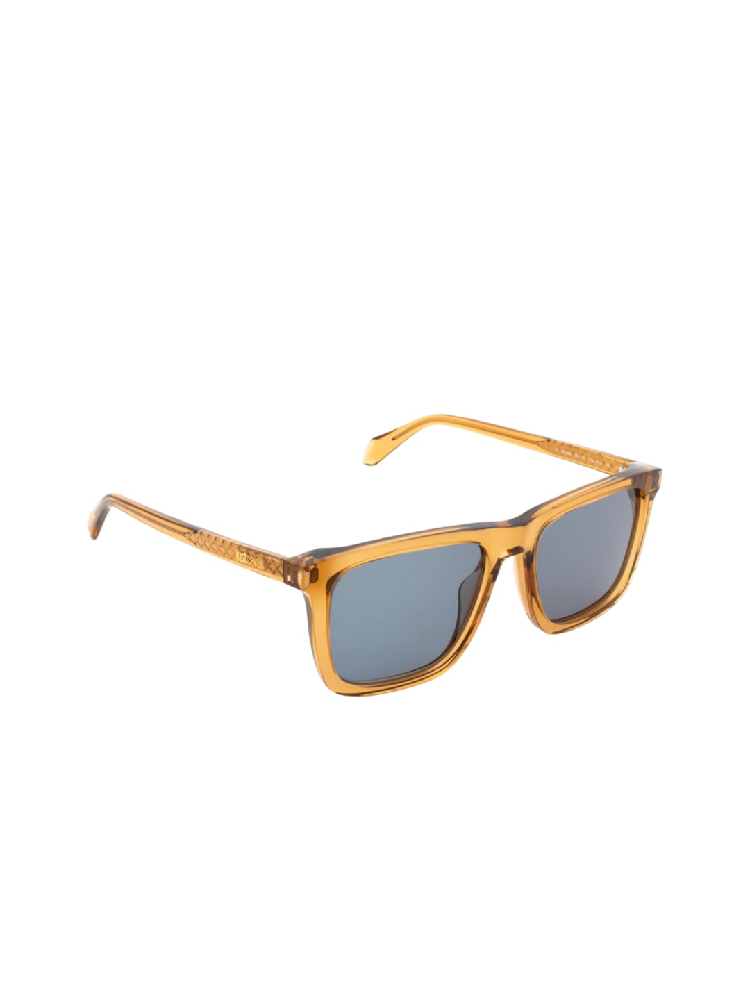 

Just Cavalli Men Full Rim Square Sunglasses with UV Protected Lens, Grey