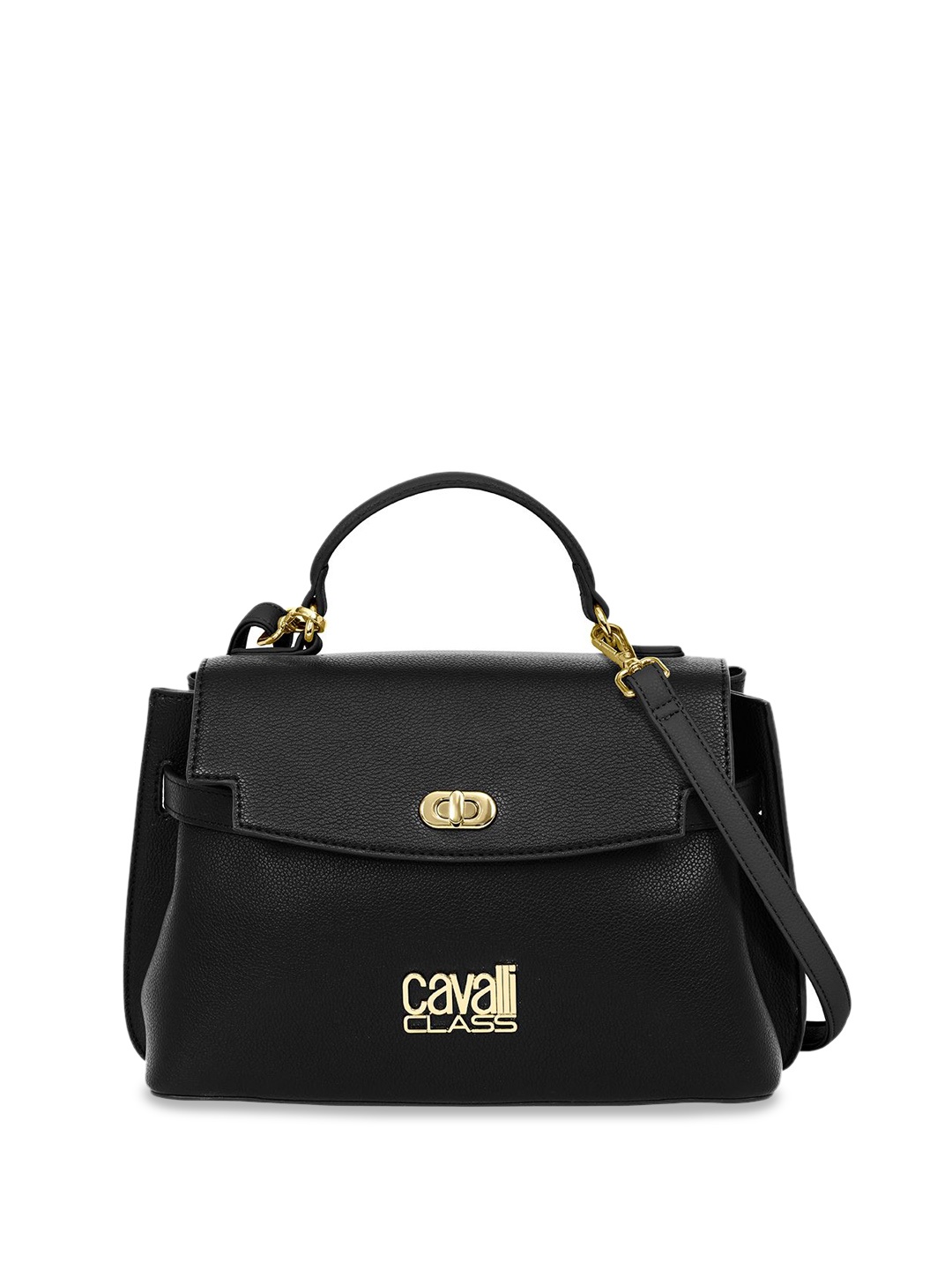 

Cavalli Class Structured Satchel, Black
