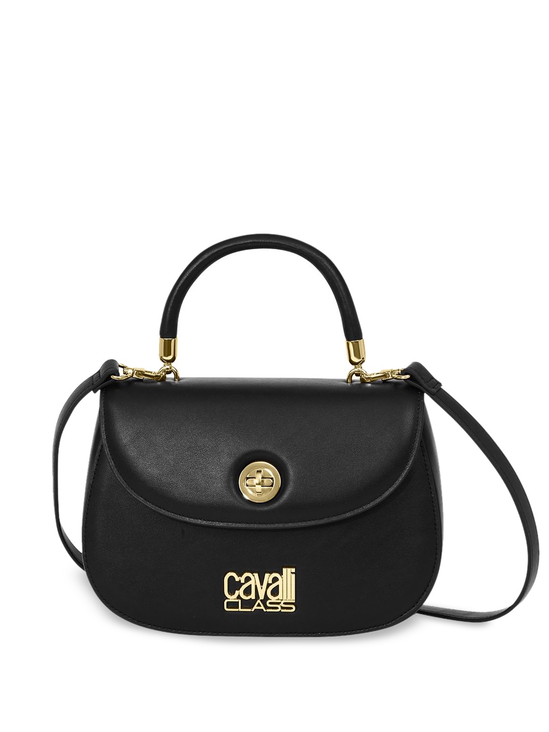 

Cavalli Class Structured Satchel, Black