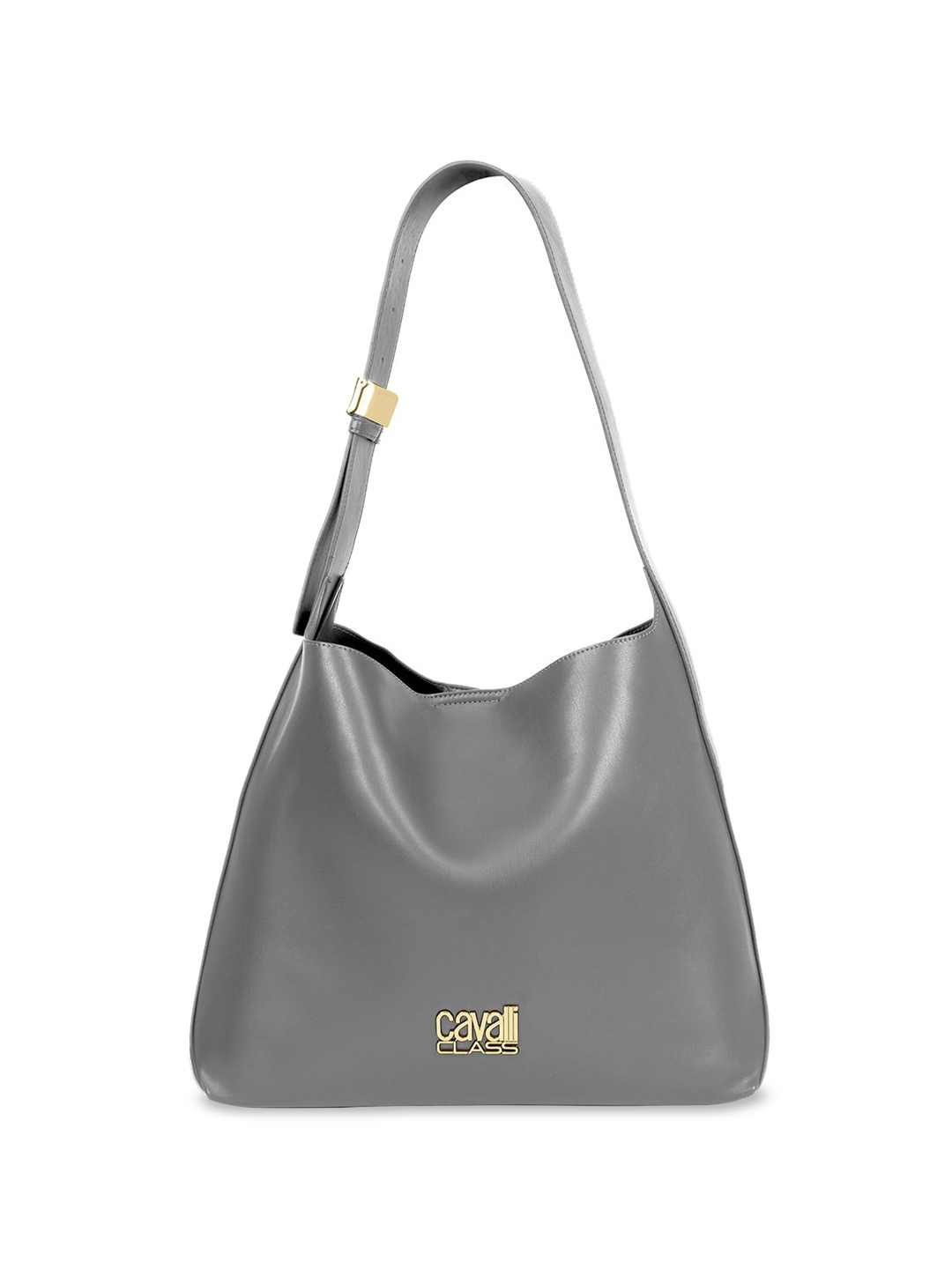 

Cavalli Class Shopper Hobo Bag with Tasselled, Grey