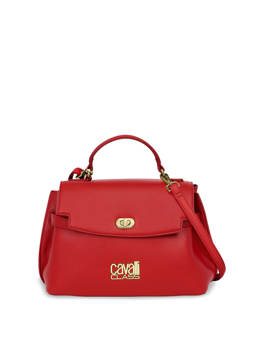 

Cavalli Class Structured Handheld Bag, Red