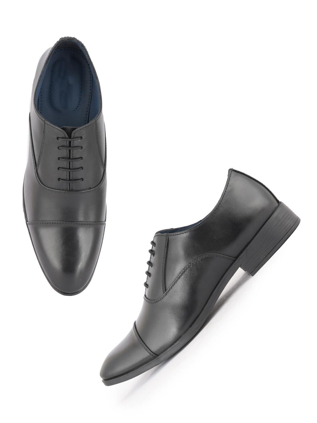 

Style Shoes Men Leather Oxfords Shoes, Black