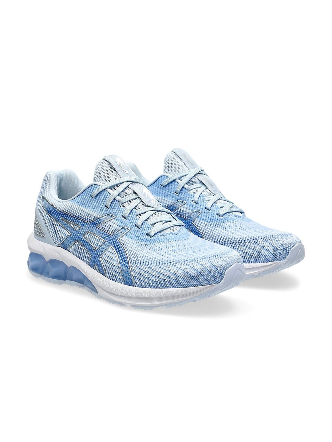 

ASICS GEL-QUANTUM 180 VII Women Lace-Ups Textured Sneakers, Blue