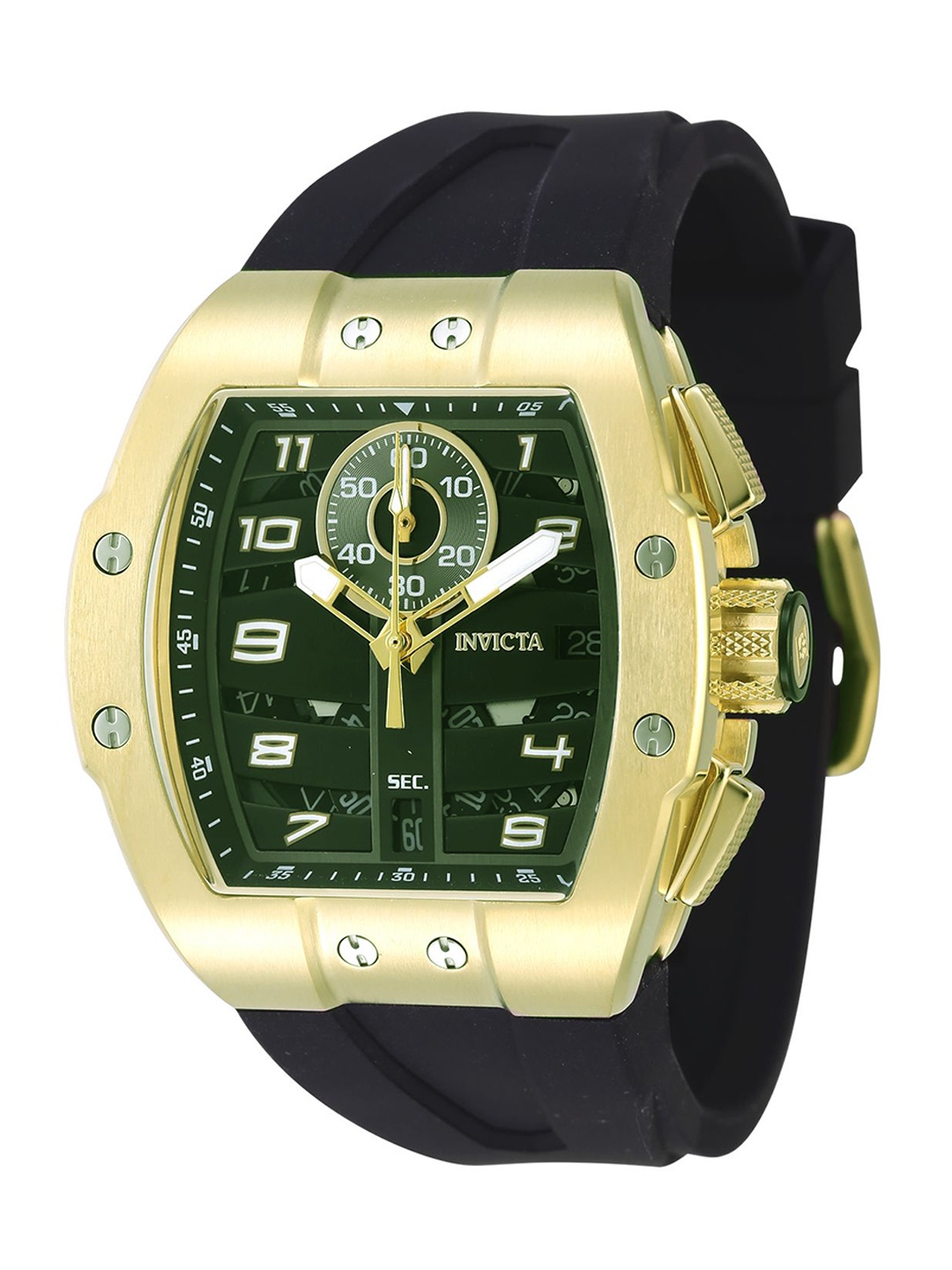 

Invicta Men Dial & Straps Analogue Watch 47368, Black