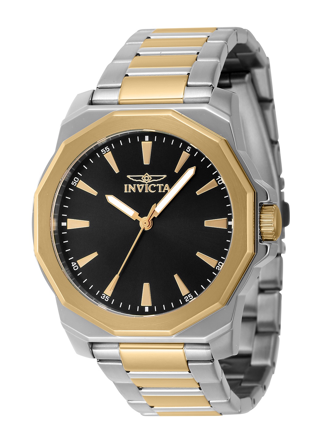 

Invicta Men Dial & Stainless Steel Bracelet Style Straps Analogue Watch 46834, Multi