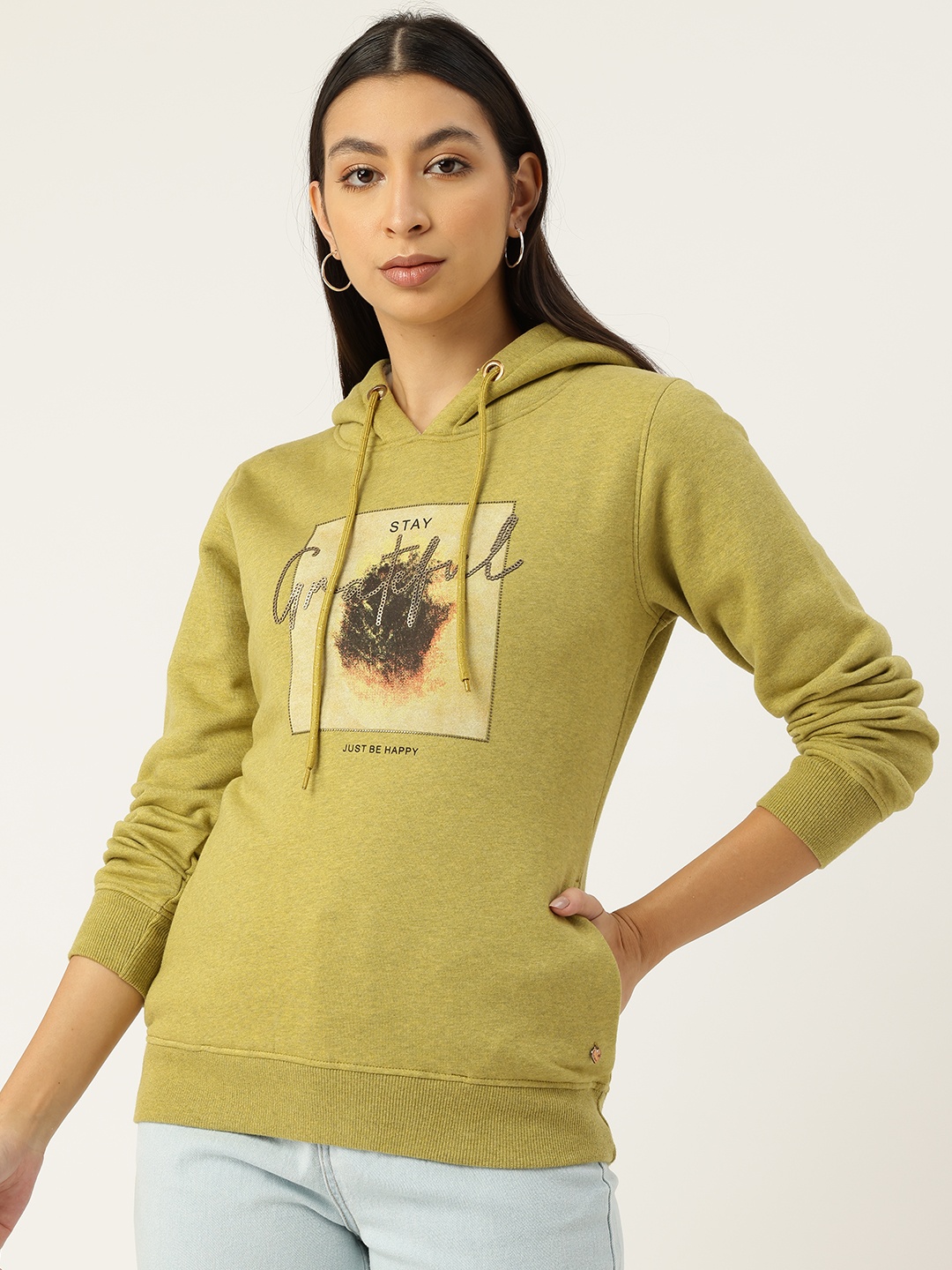 

Monte Carlo Printed Hooded Sweatshirt, Green