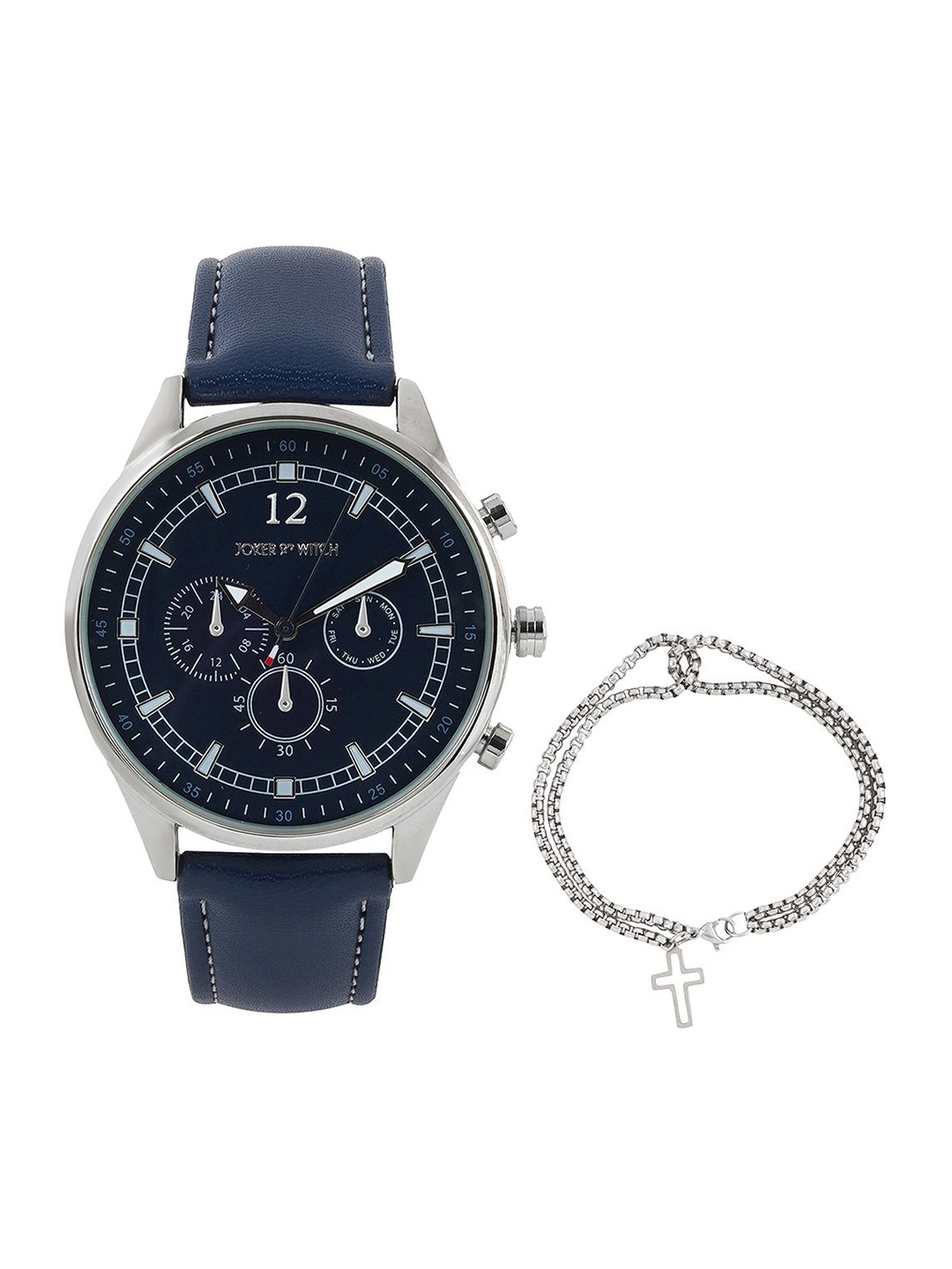 

JOKER & WITCH Watch & Bracelet Gift Set, Blue