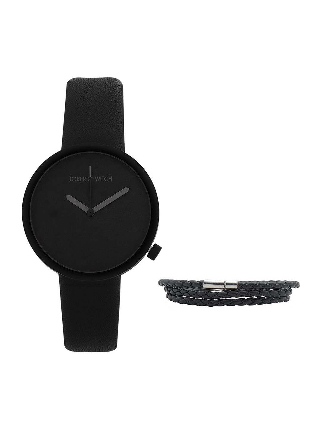 

JOKER & WITCH Men Watch Gift Set JWBS1034, Black
