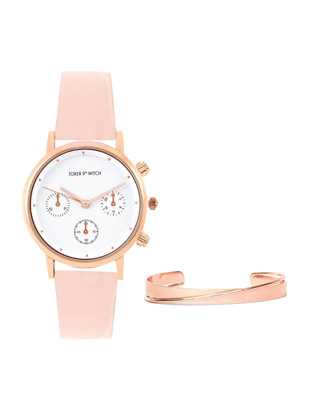 

JOKER & WITCH Watch Gift Set, Peach