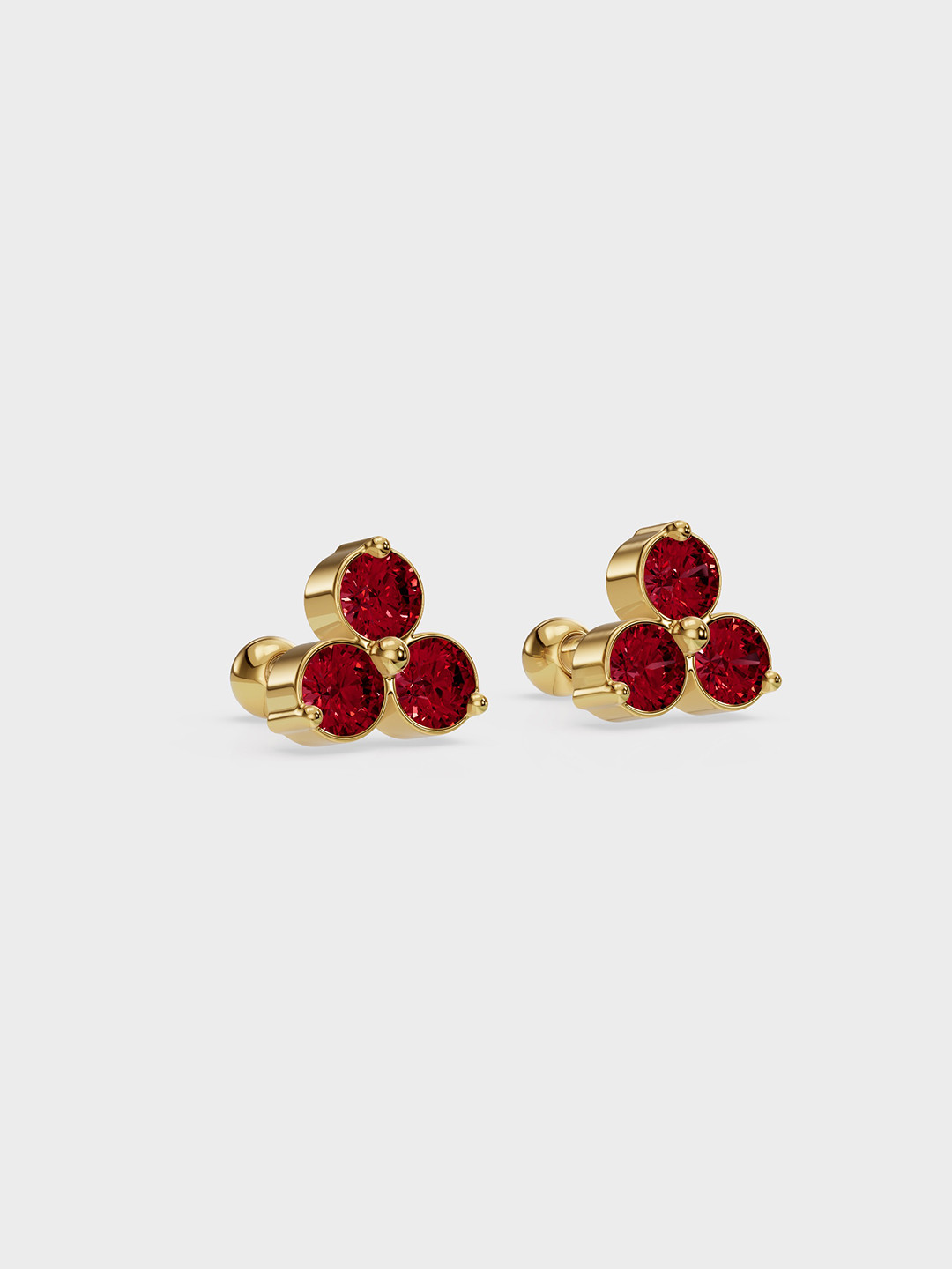 

Anushka Jain Jewellery Gold Plated Cubic Zirconia 925 Sterling Silver Studs