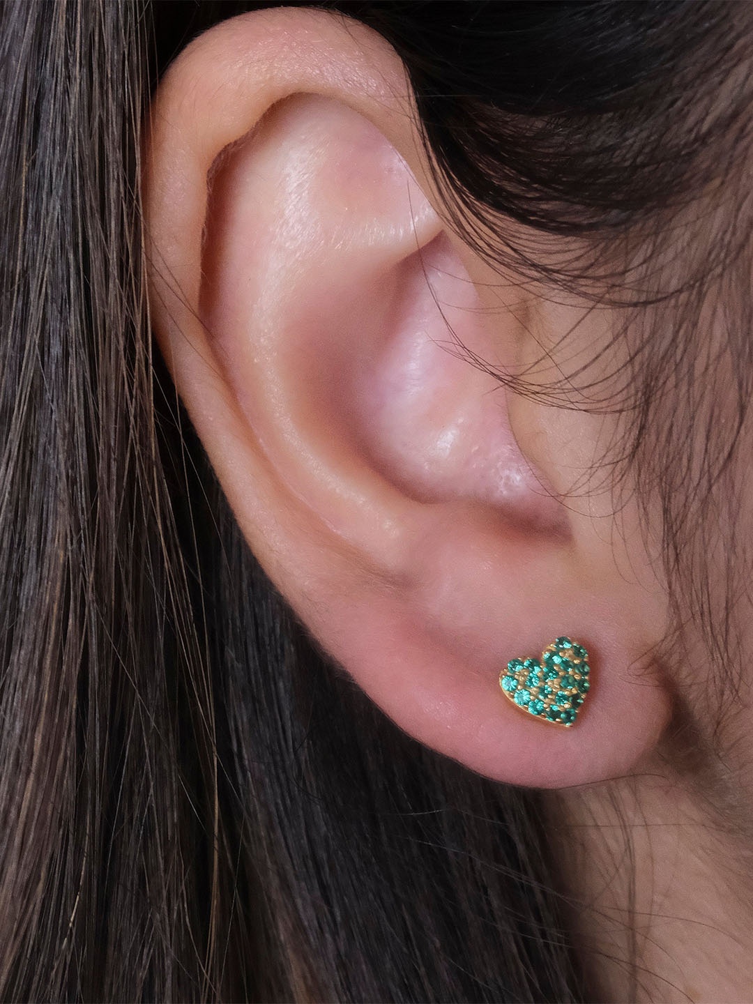 

Anushka Jain Jewellery Gold Plated Cubic Zirconia 925 Sterling Silver Studs