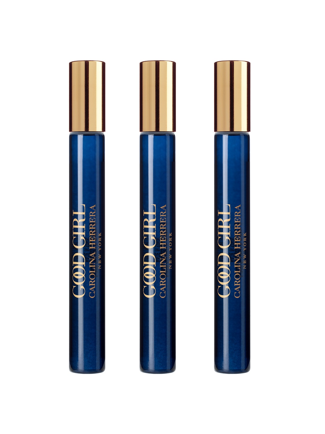 

Carolina Herrera Women Set Of 3 Good Girl Eau De Parfum Roll-On - 10ml Each, Blue