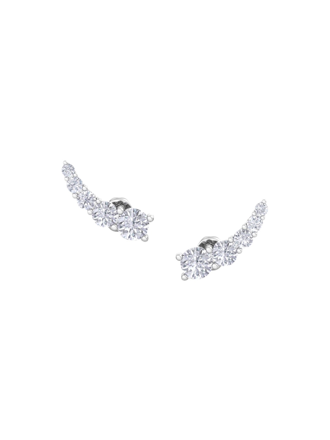 

VELVET IMPERIAL 925 Sterling Silver-Plated Contemporary Stainless Steel Studs