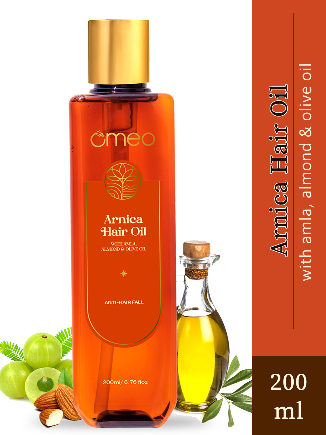 

Omeo Arnica Hair Oil For Anti Hairfall -200ml, Brown