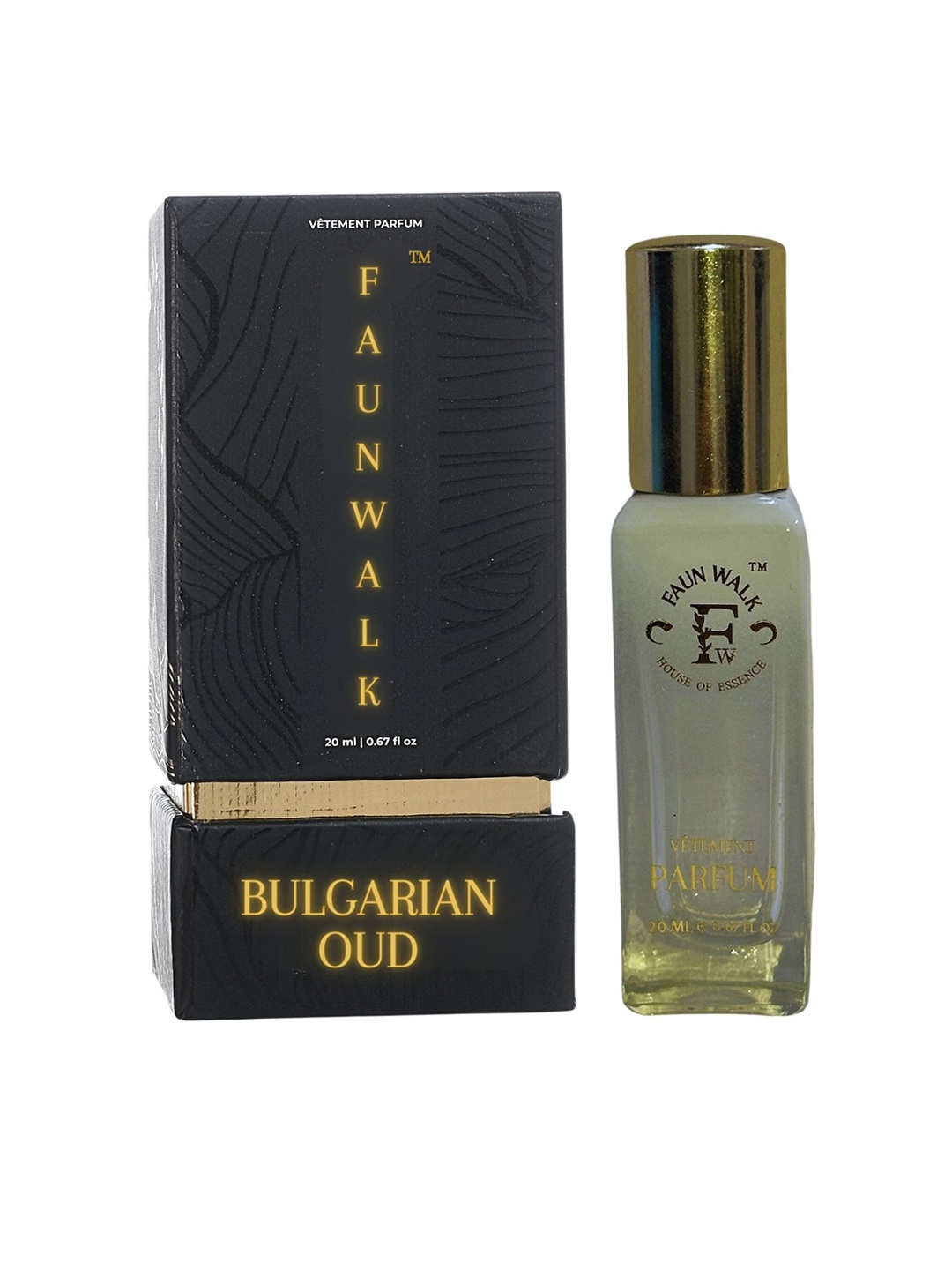 

FAUN WALK Bulgarian Oud Long Lasting Oud Perfume-20ml, Nude