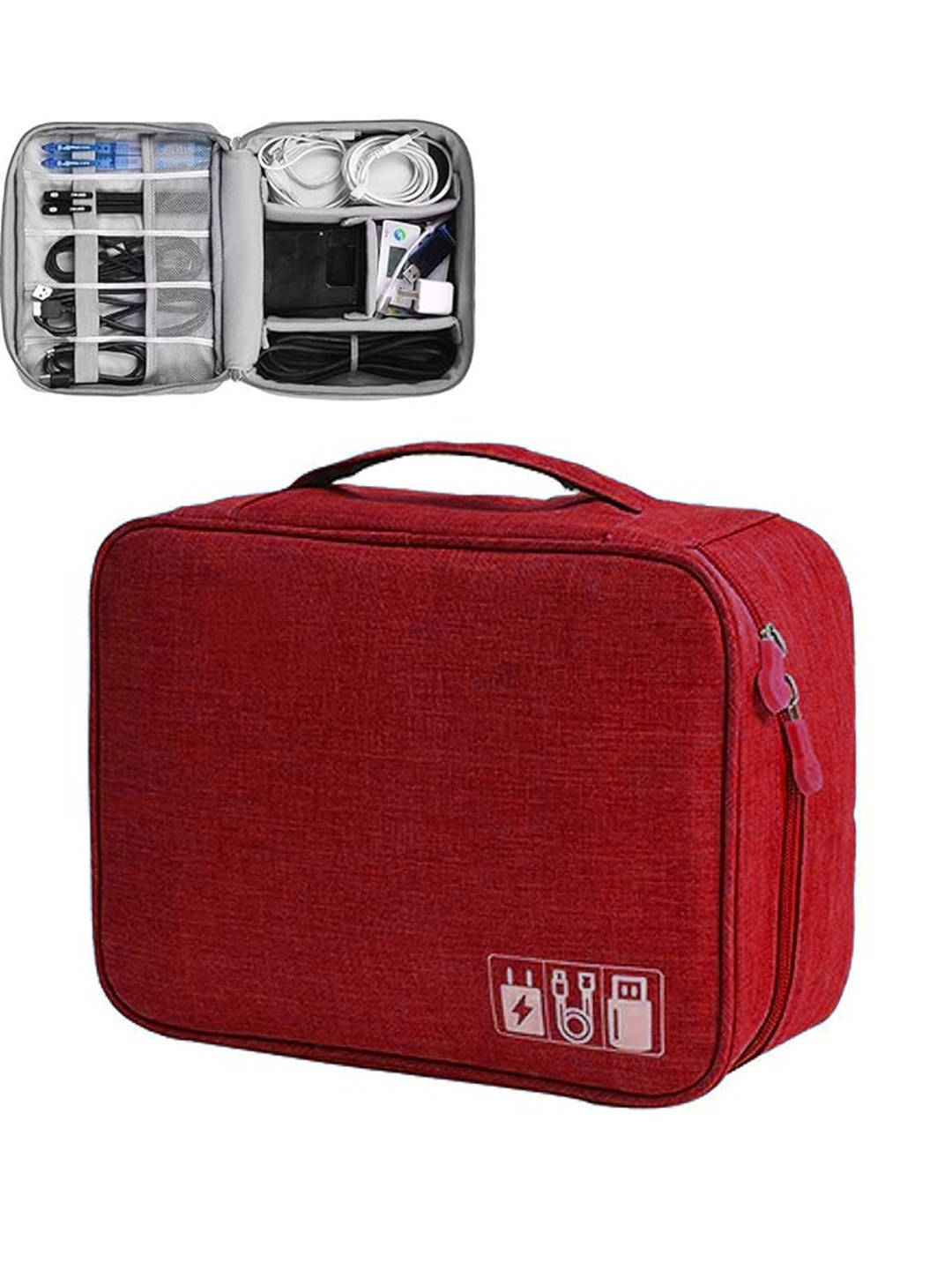 

Aura Mutli-Purpose Storage Travel Pouch, Maroon