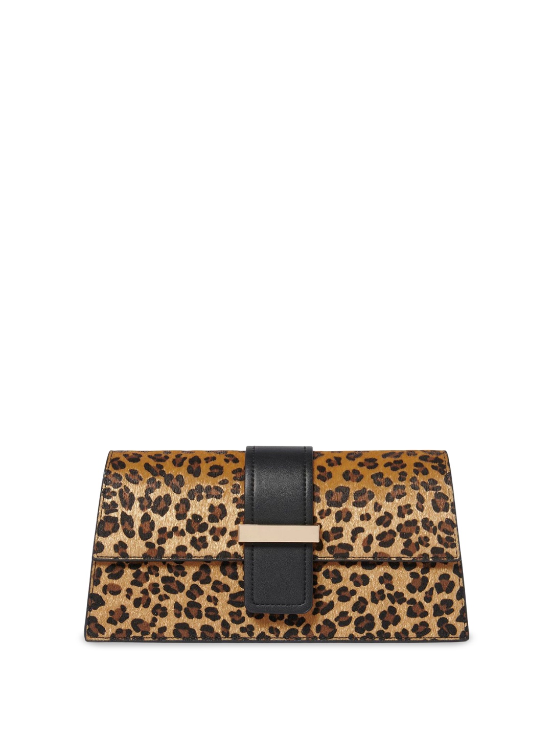 

Forever New Animal Printed PU Structured Sling Bag, Multi