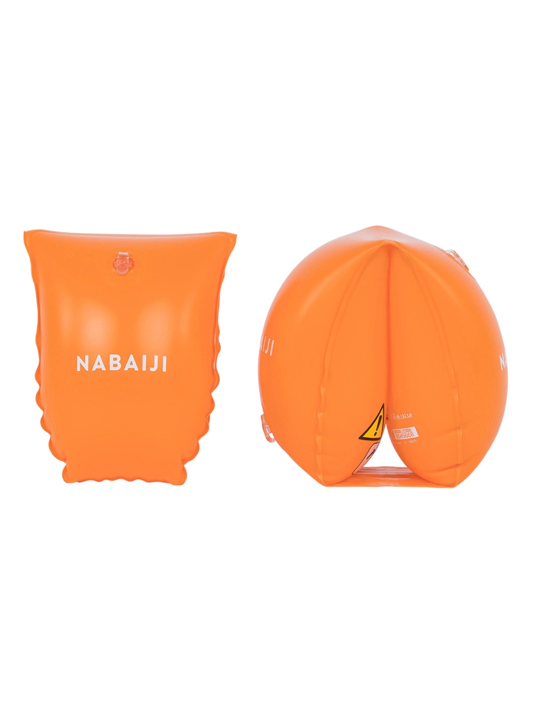 

Nabaiji By Decathlon Unisex Kids Solid Swimming Pool Armbands, Orange
