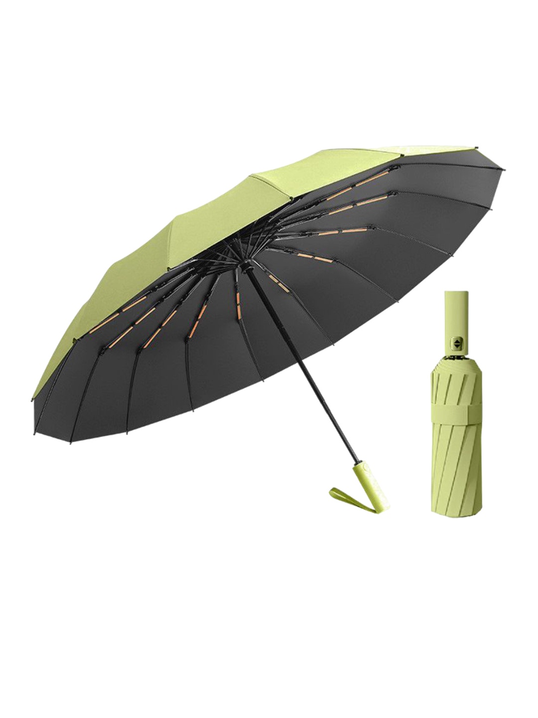 

Alexvyan Automatic 2 Fold Umbrella, Green