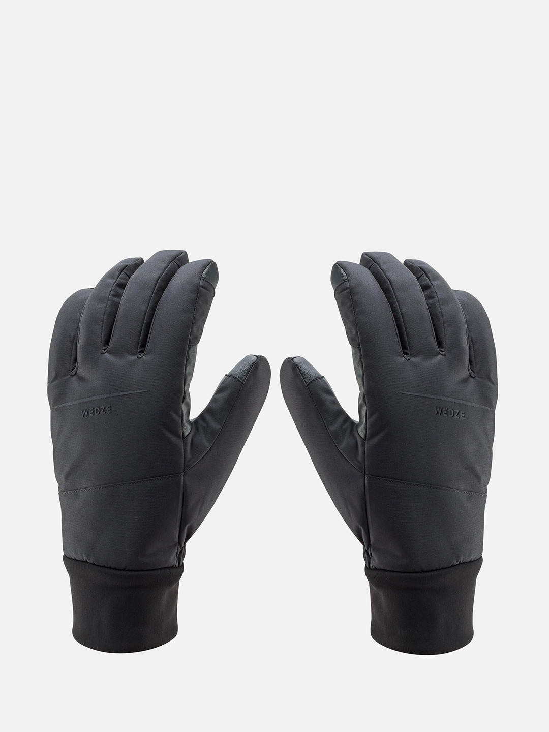 

WEDZE By Decathlon Men Sport Gloves, Black