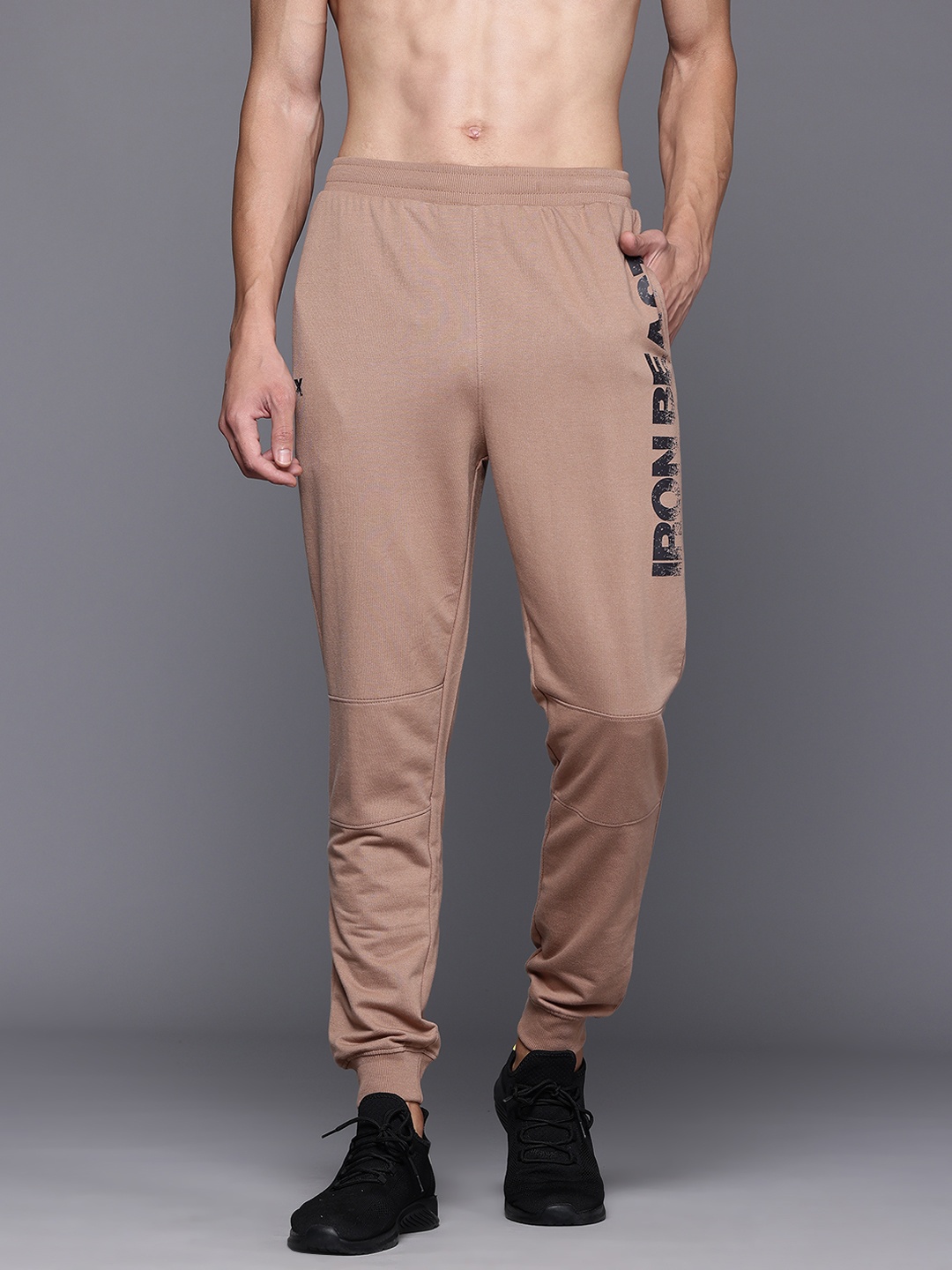 

HRX by Hrithik Roshan Men Training Track pants, Brown