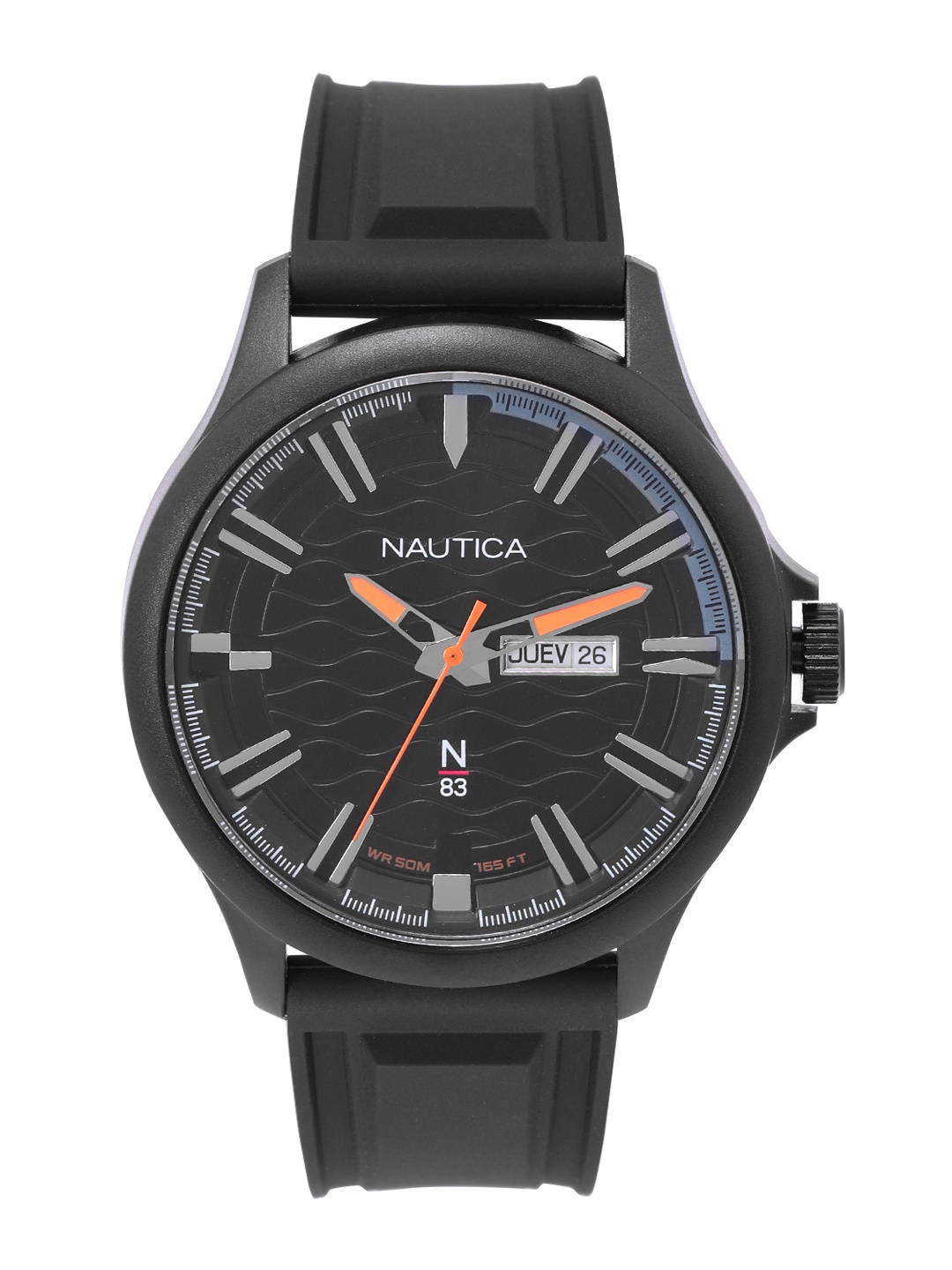 

Nautica Men N83 Sporty Analogue Watch NAPMYF318, Black