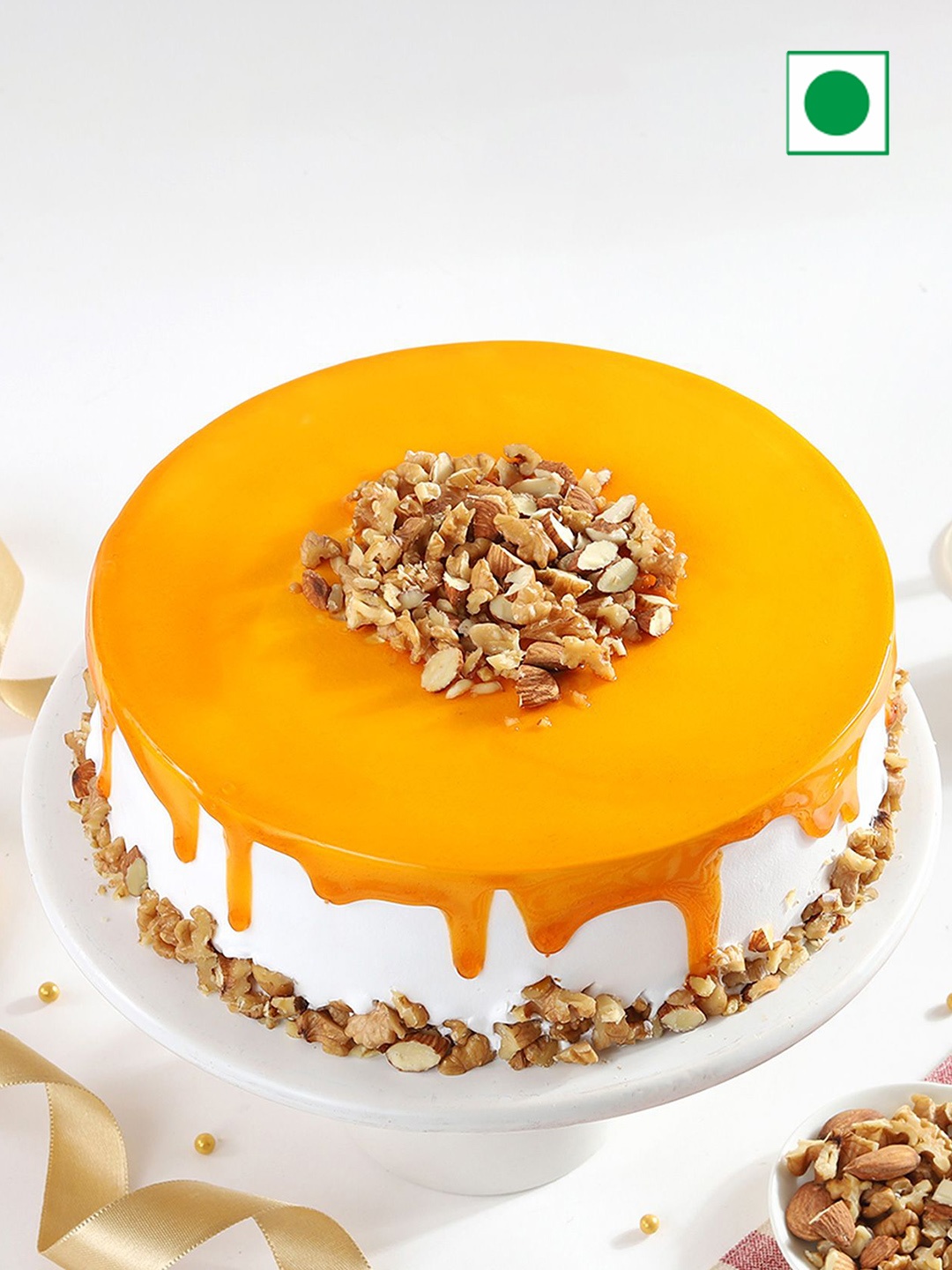 

IGP Special Caramel Flavour Eggless Round Cake-500g, White