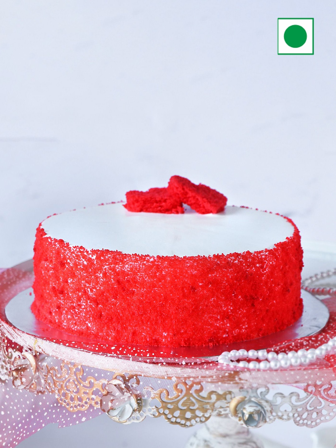

IGP Deluxe Red Velvet Eggless Round Cake-1kg