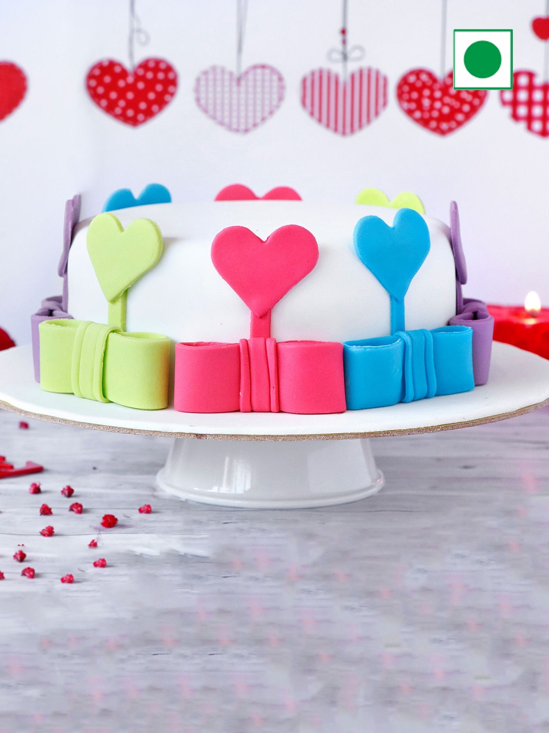 

IGP Special Cake for Love Cake-1kg, White