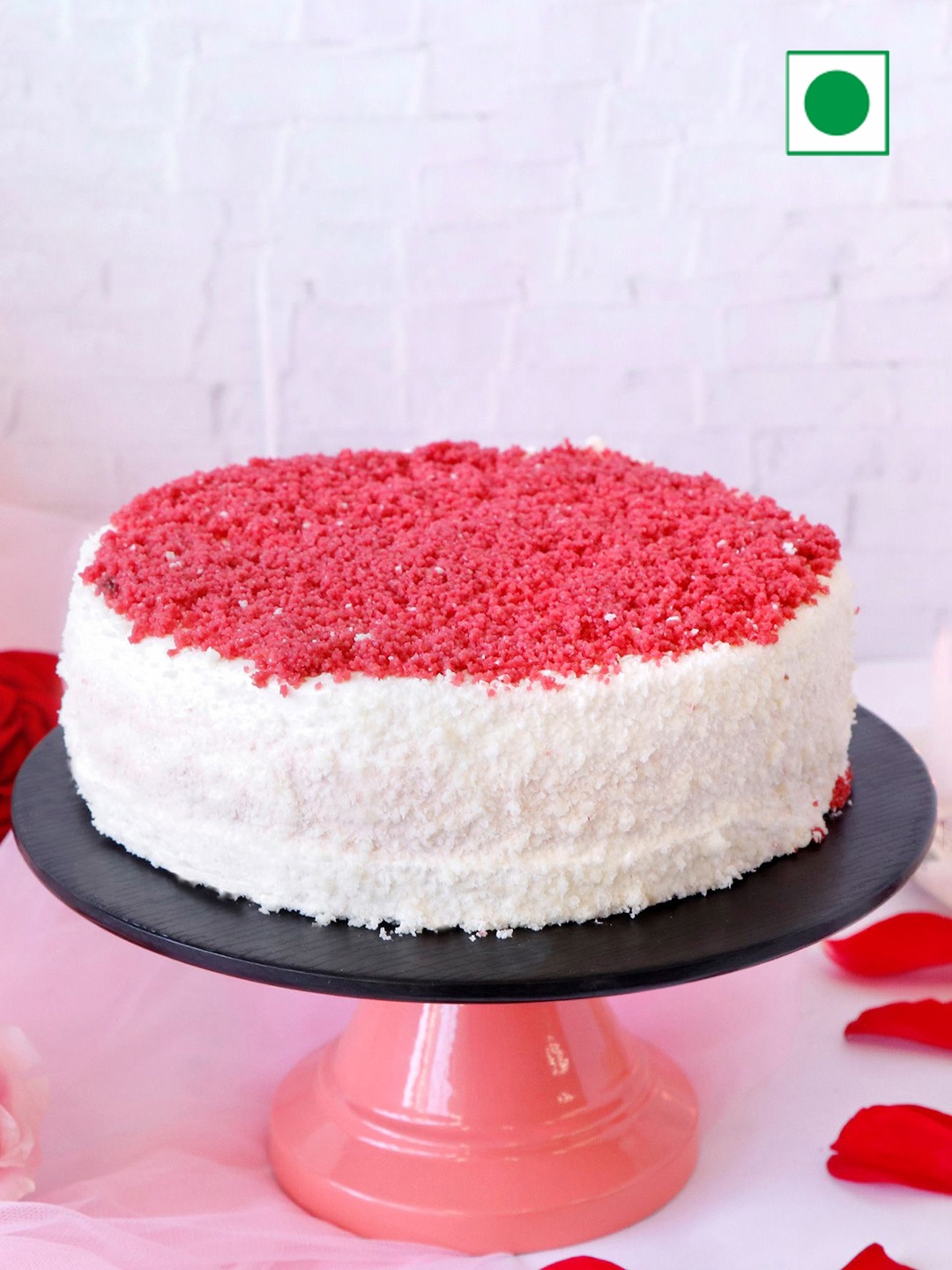 

IGP Red Velvet Flavour Eggless Round Cake- 1 Kg