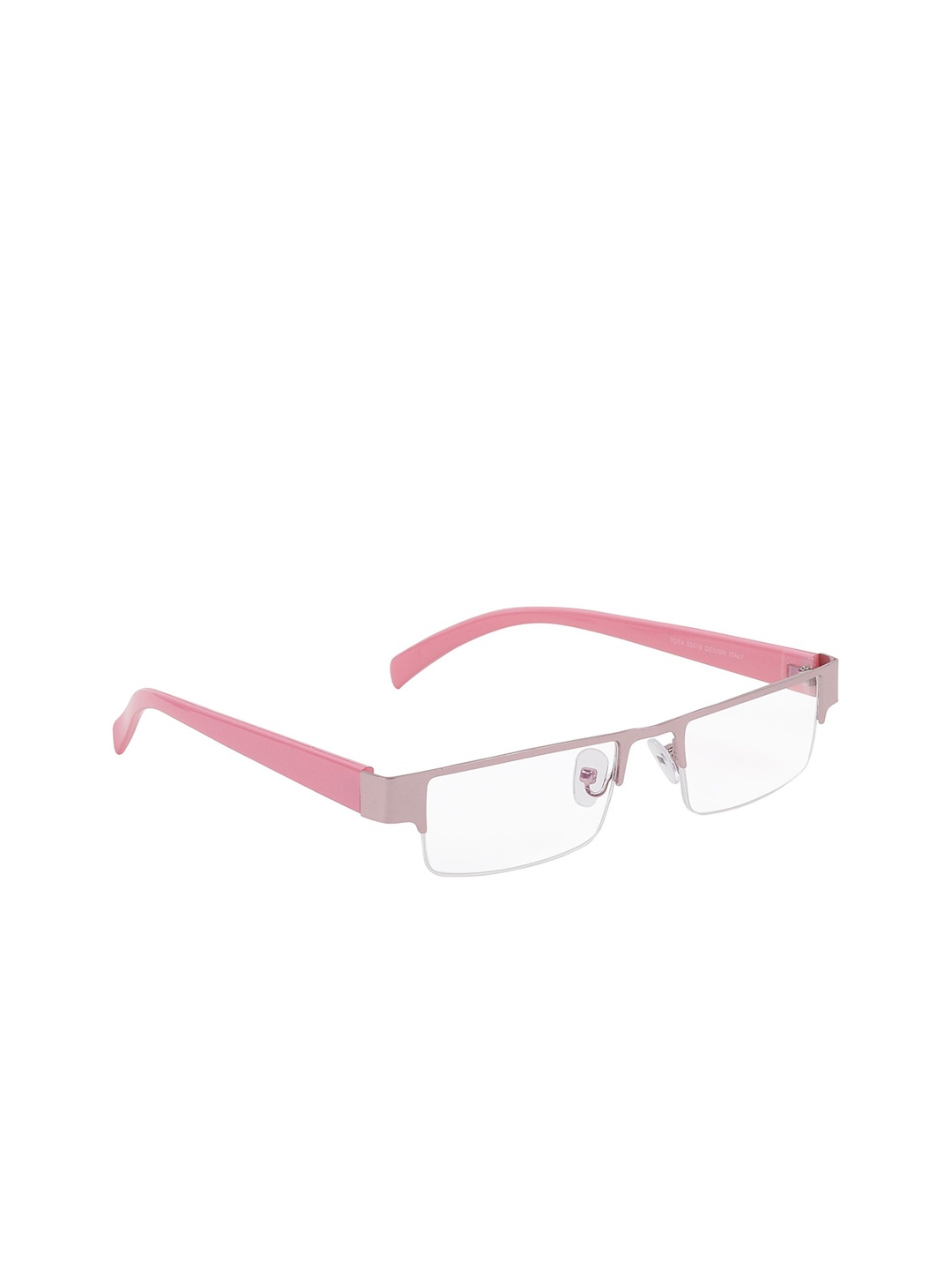 

CRIBA Unisex Square Sunglasses with UV Protected Lens, Pink