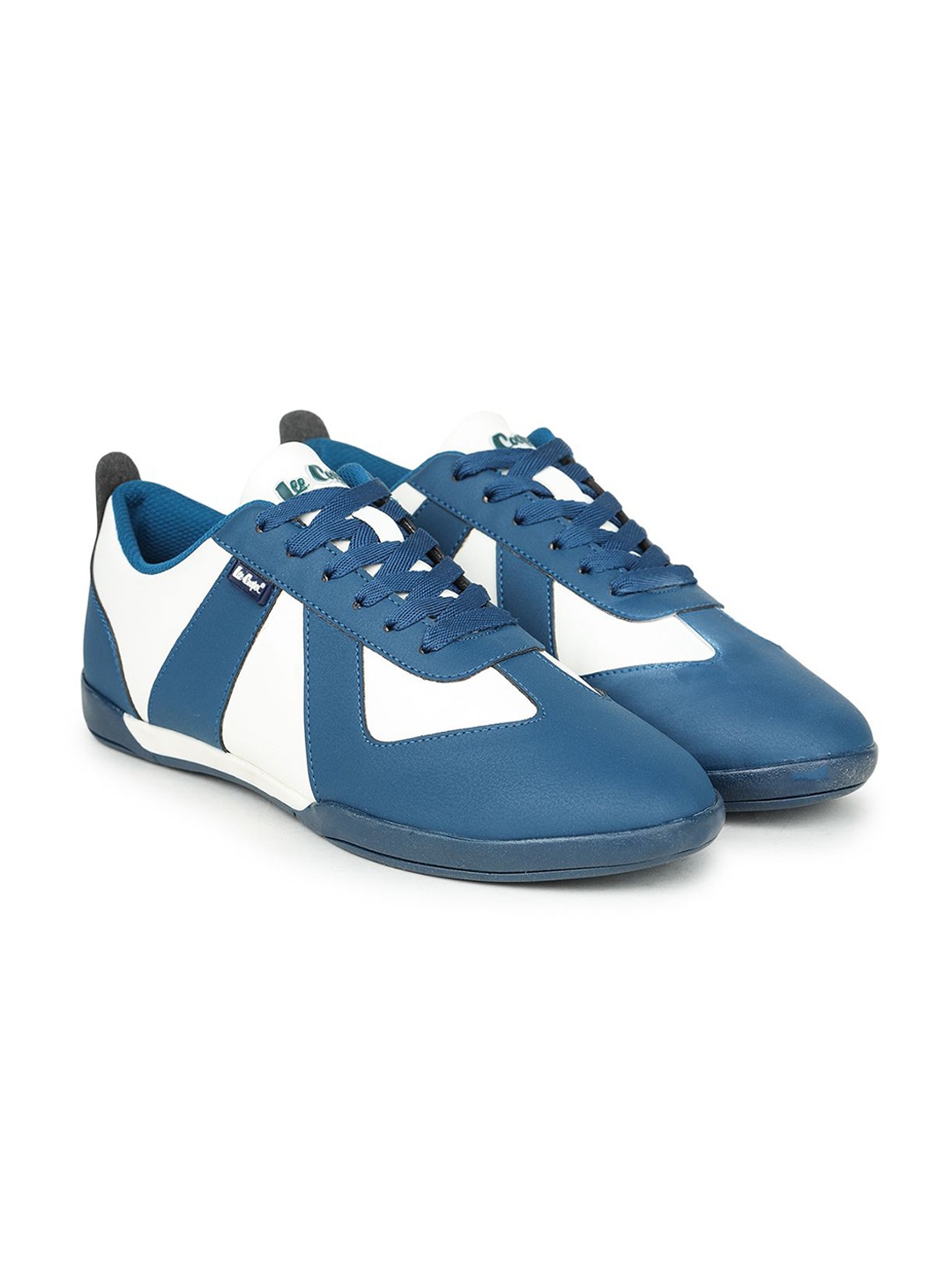 

Lee Cooper Men Colourblocked Round Toe Lace-Ups Sneakers, Blue