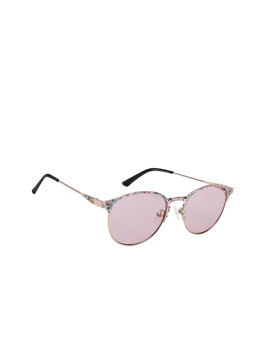 

Vincent Chase by Lenskart Women Round Sunglasses with UV Protected Lens, Pink