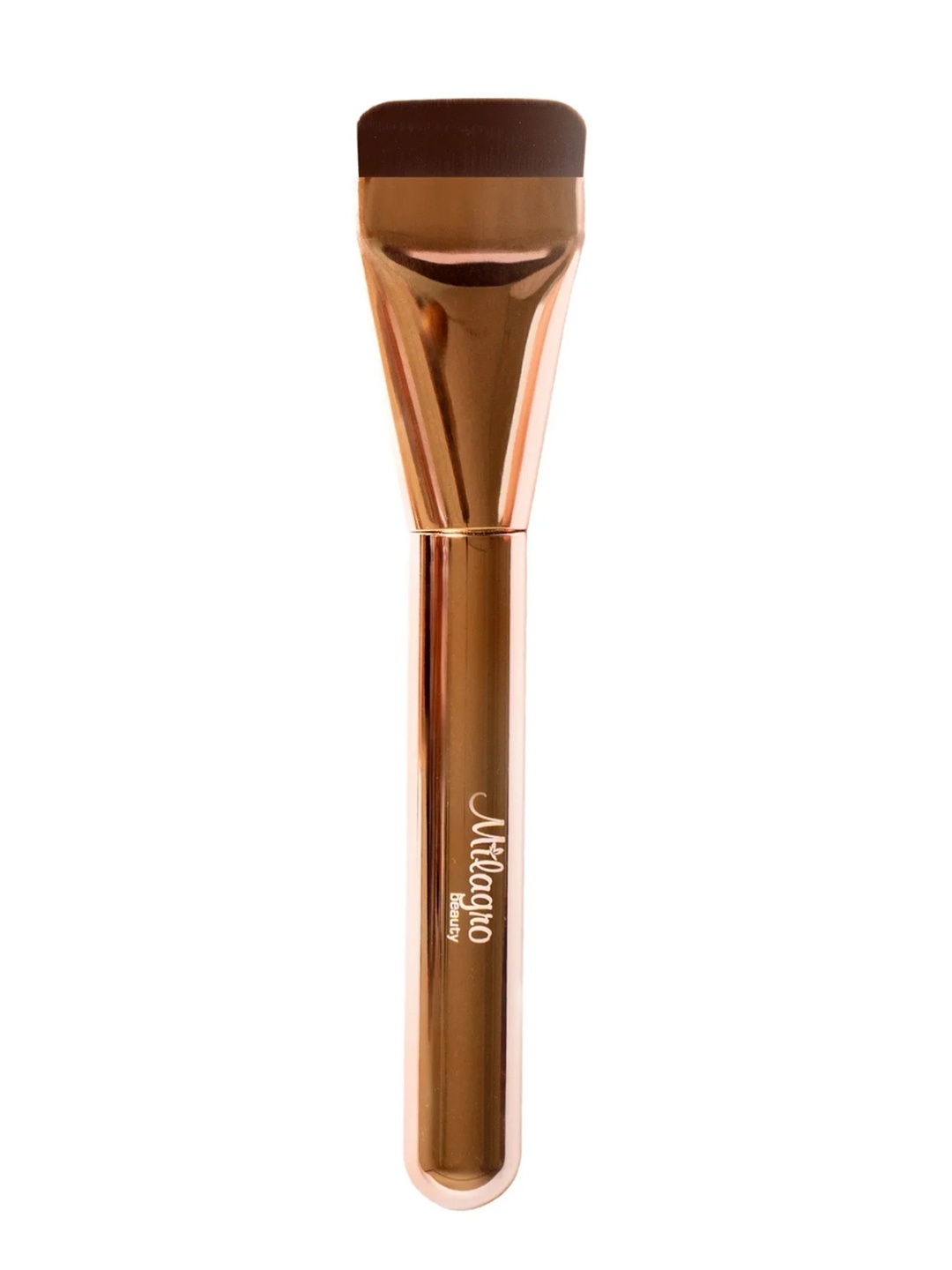 

Milagro beauty Glass Skin Foundation Brush - 18, Rose gold
