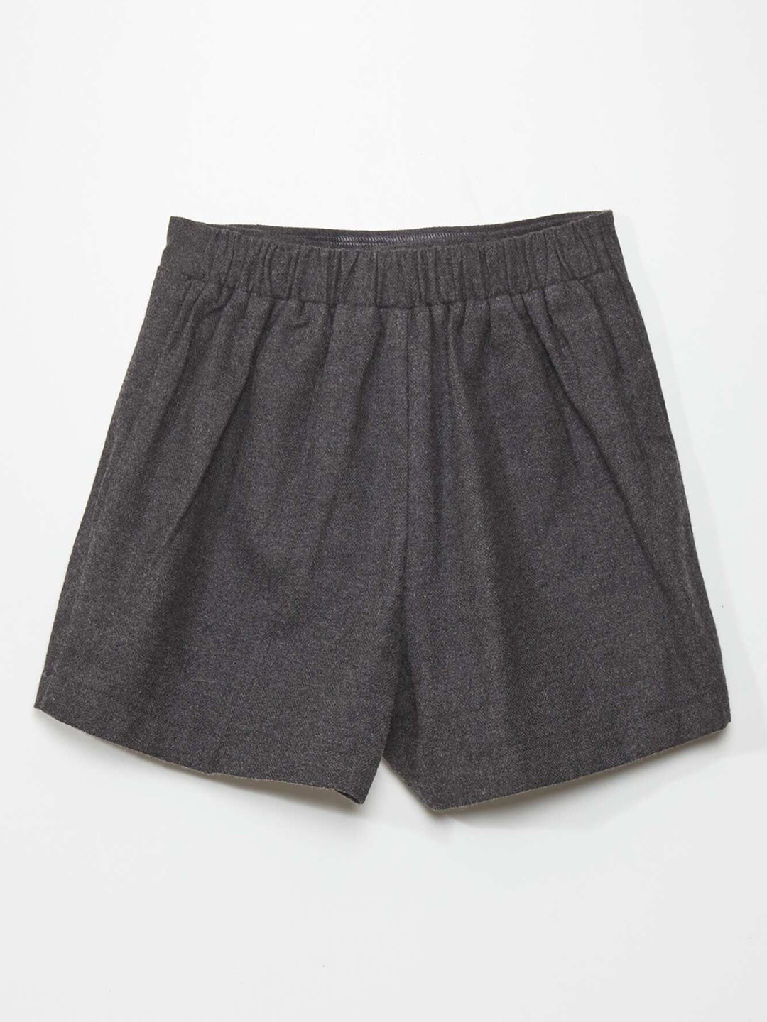 

KIABI Girls Pure Cotton A-Line Mini Skirts, Grey