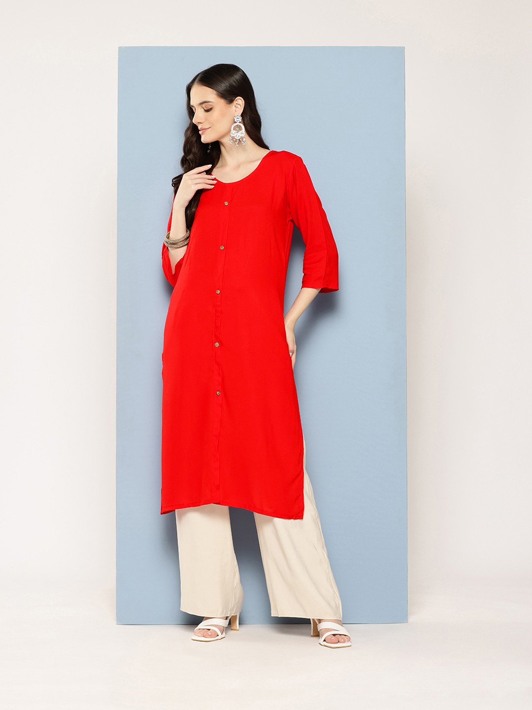

Aarika Women Kurta, Red