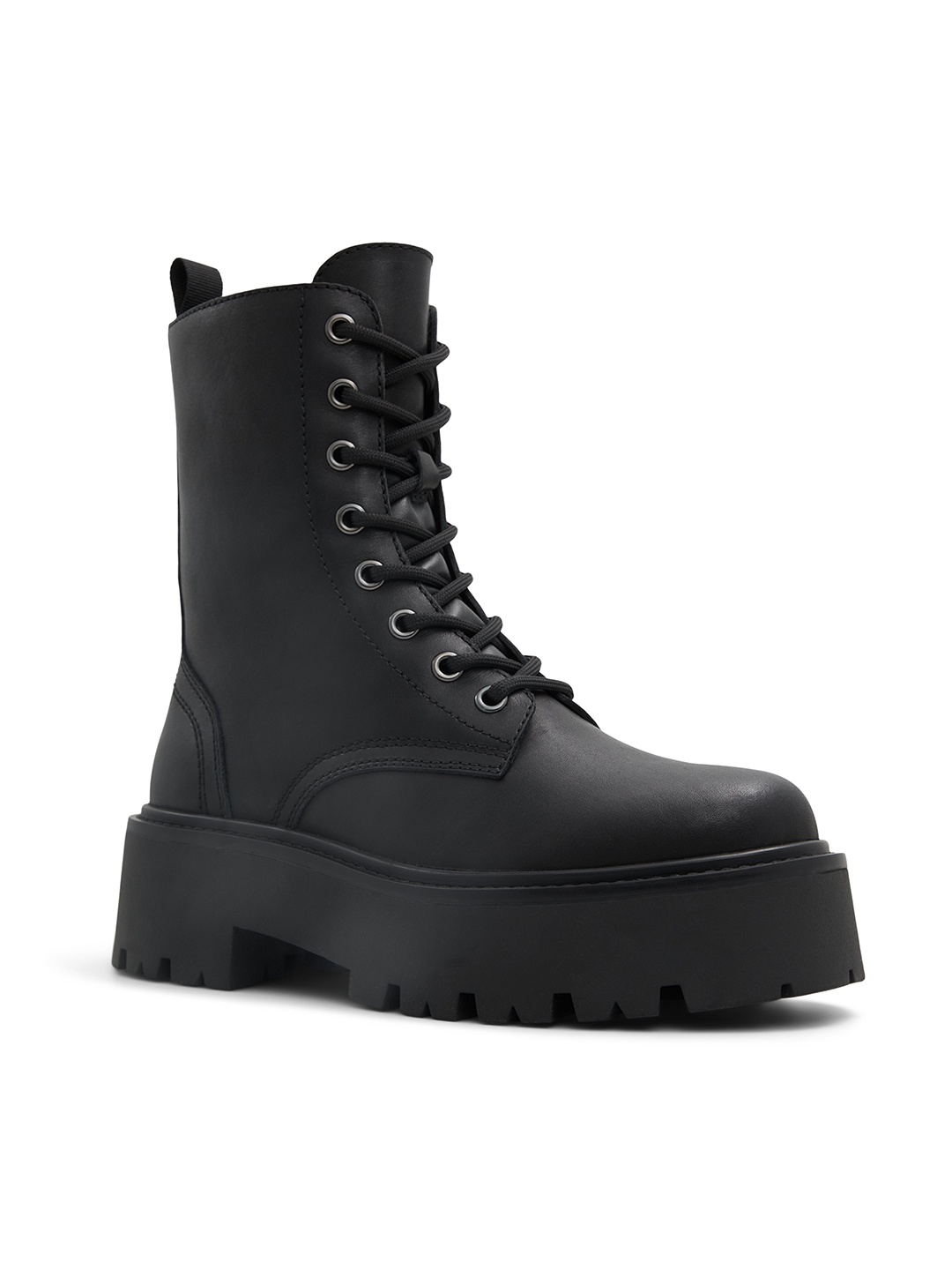 

ALDO MOIMAS Women High Top Ankle Block-Heeled Boots, Black