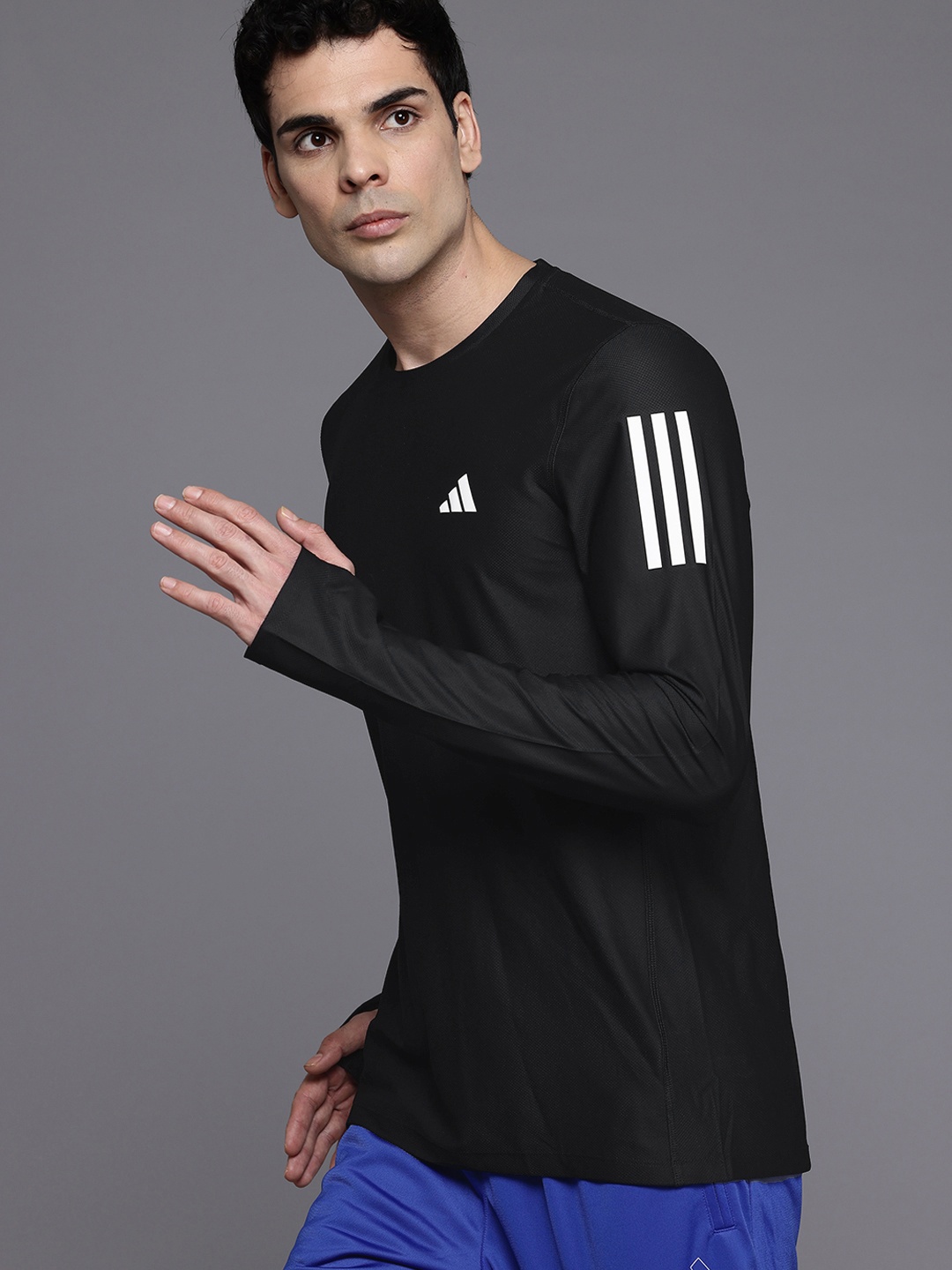 

ADIDAS Own The Run Long Sleeve T-shirt, Black