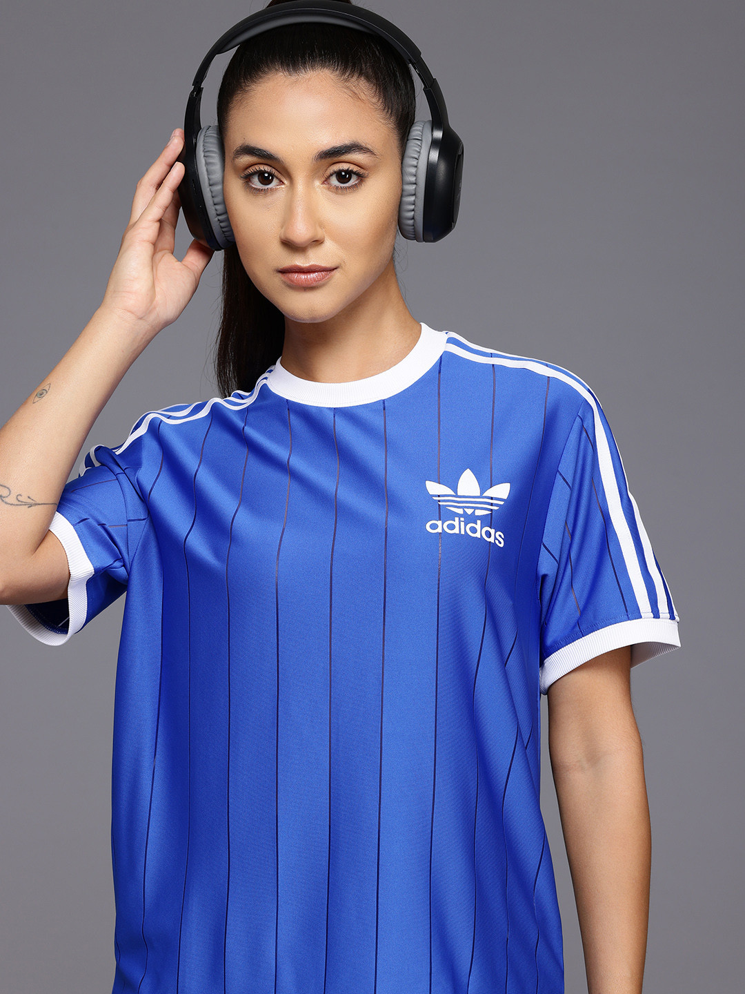 

ADIDAS Originals Striped T-shirt, Blue