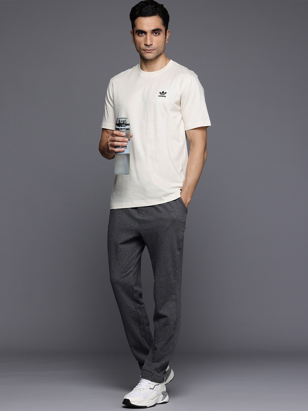 

ADIDAS Originals Pure Cotton Essentials T-shirt, Off white