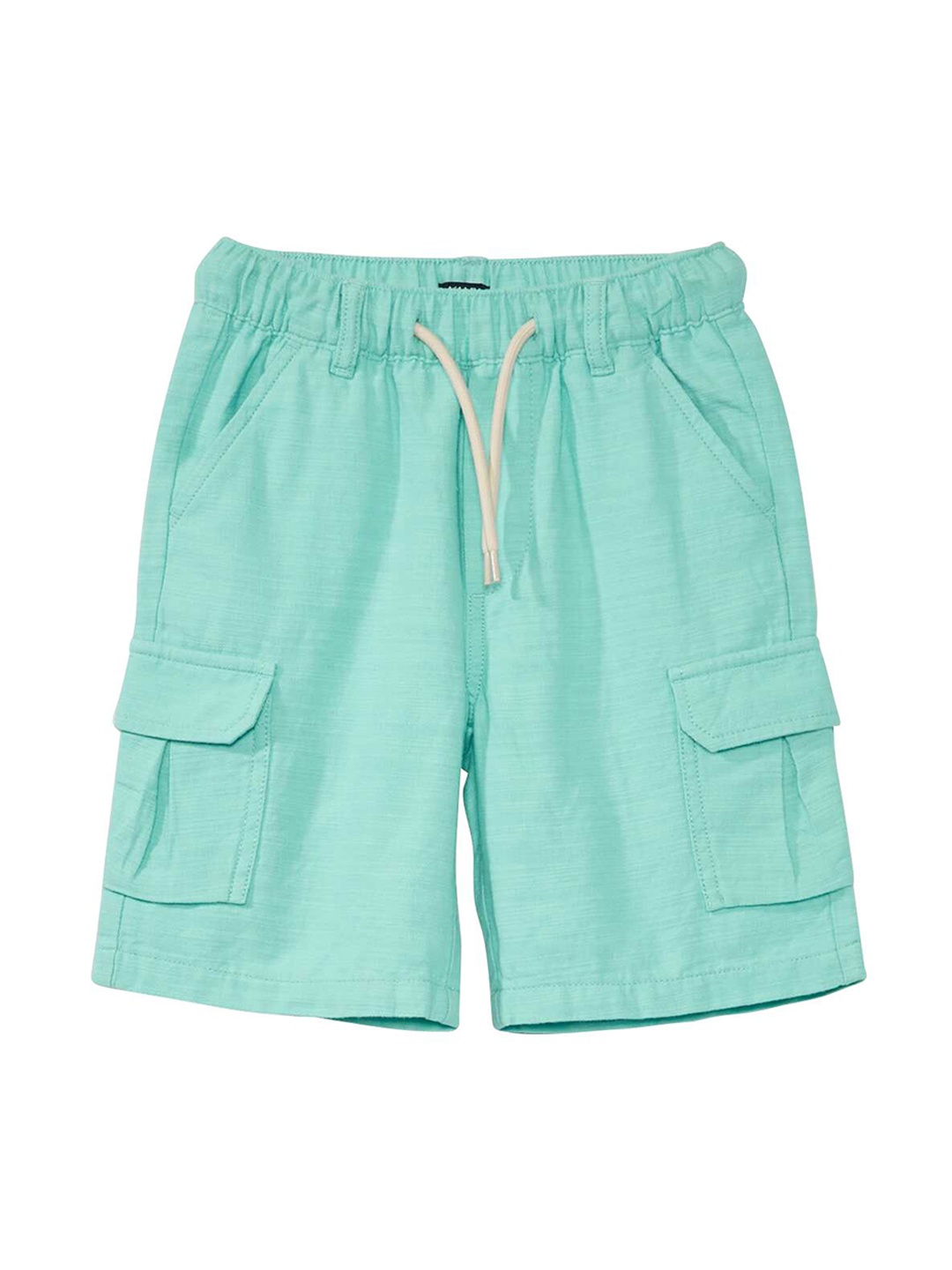 

KIABI Boys Mid Rise Cargo Shorts, Blue