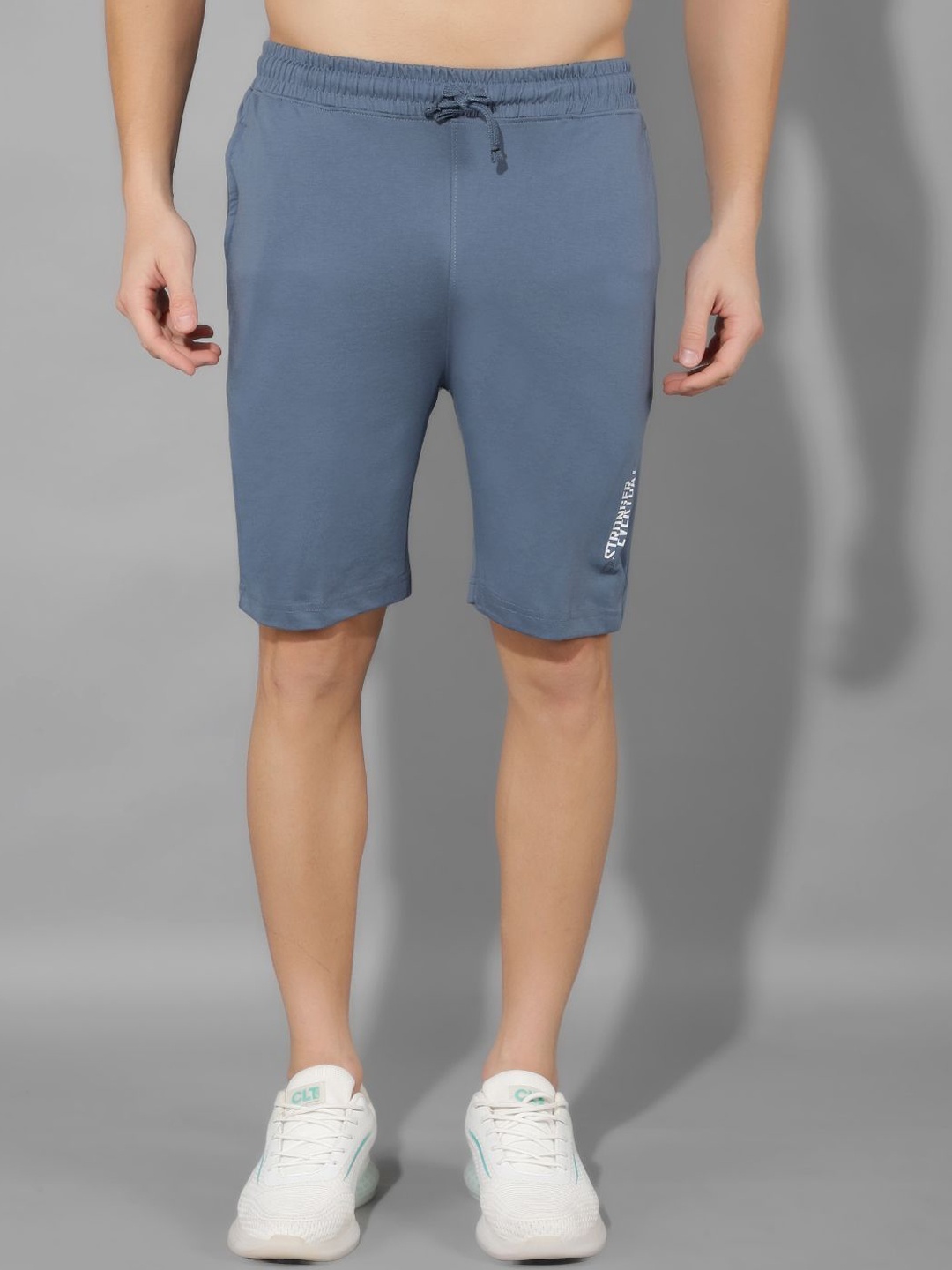 

Dollar Men Slim Fit Shorts, Grey